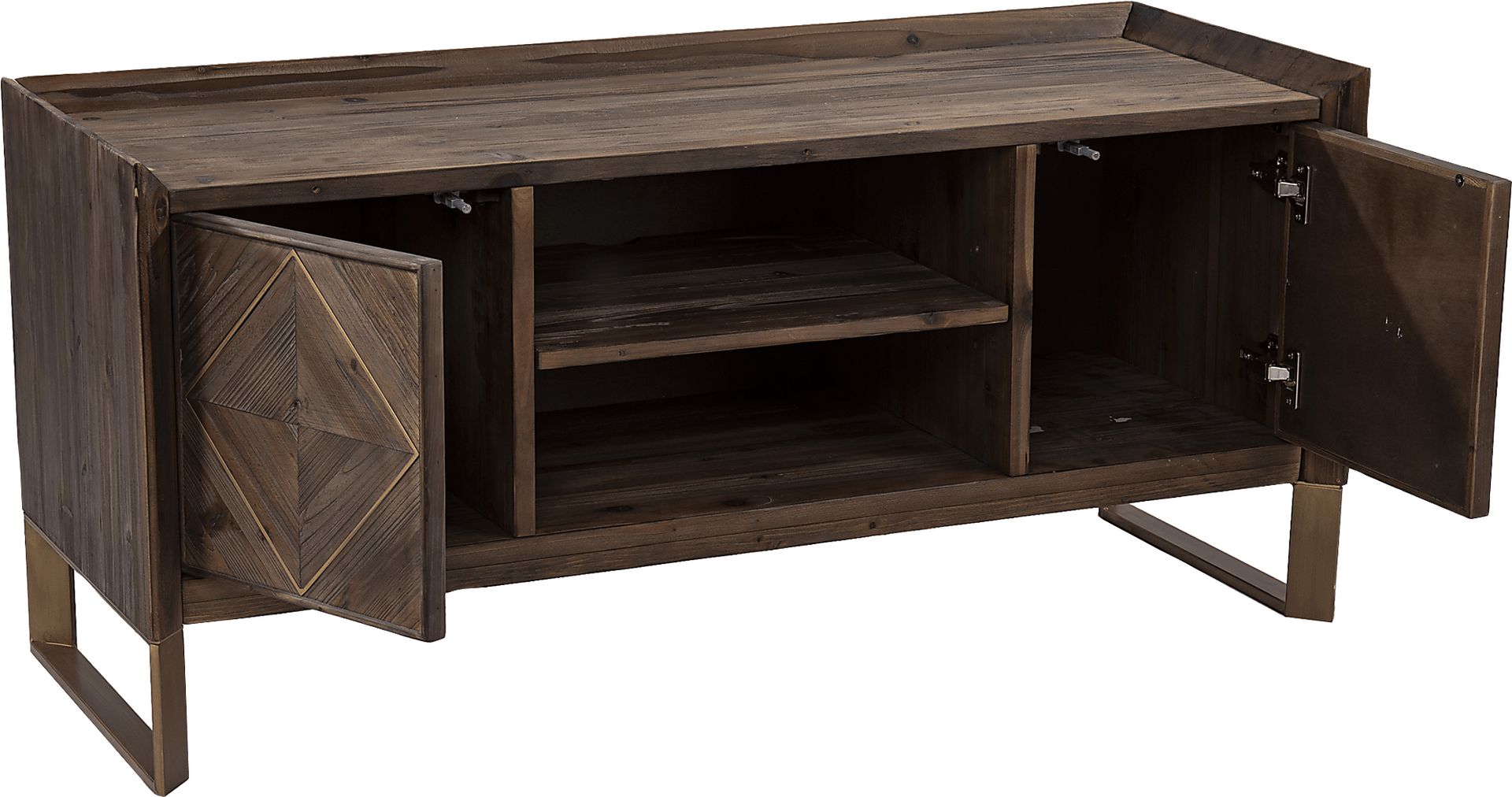 Brushboro Brown 50 in. Console - Image 5
