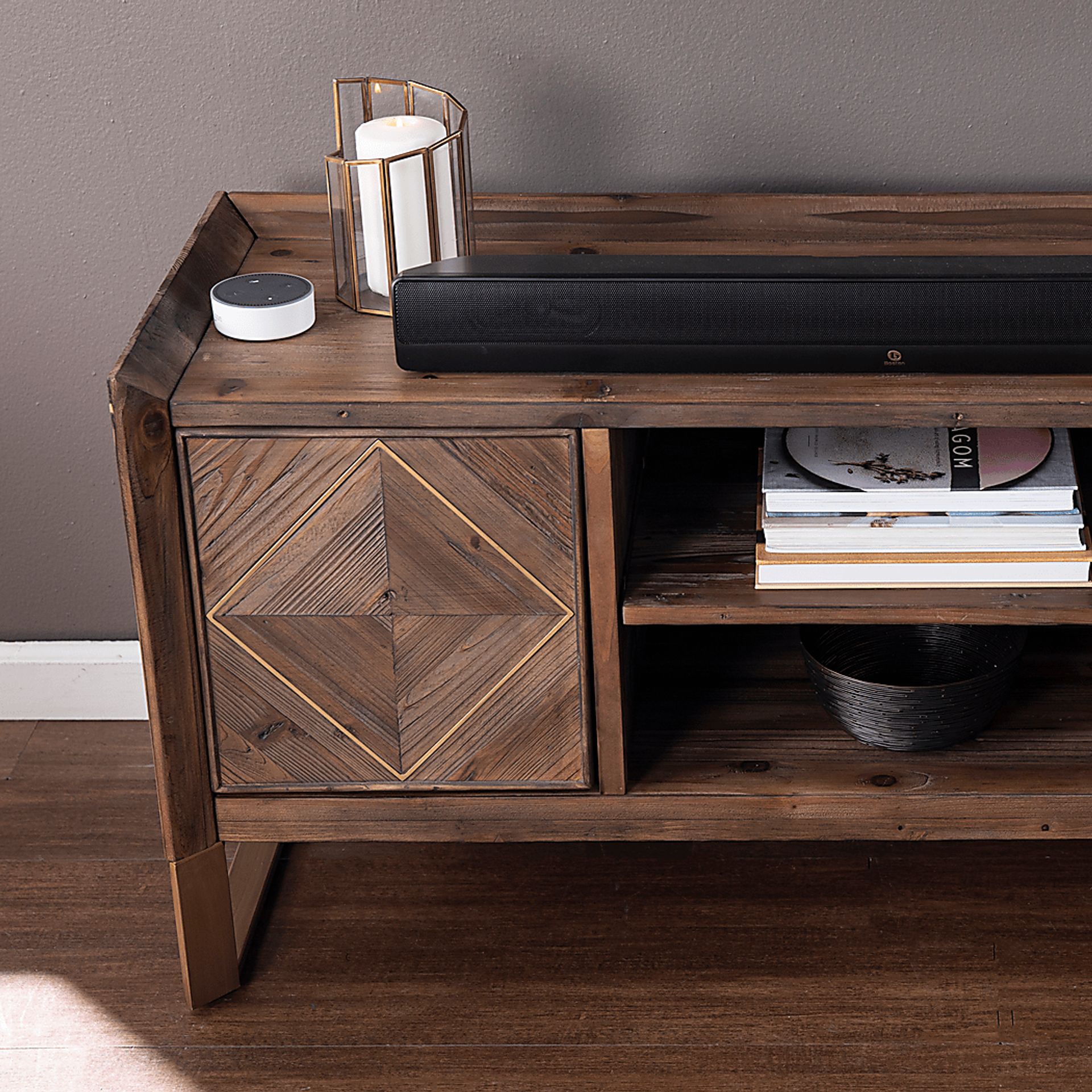 Brushboro Brown 50 in. Console - Image 6