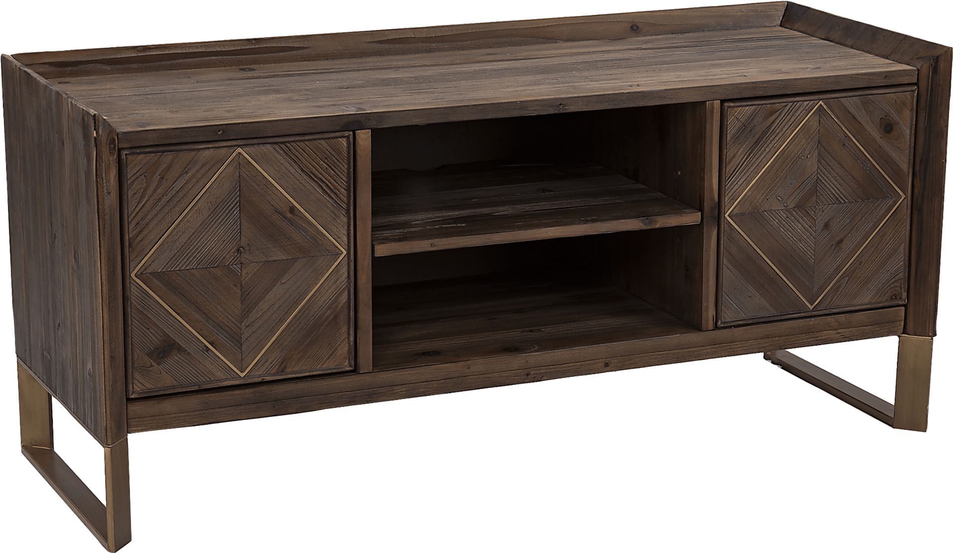 Brushboro Brown 50 in. Console - Image 1