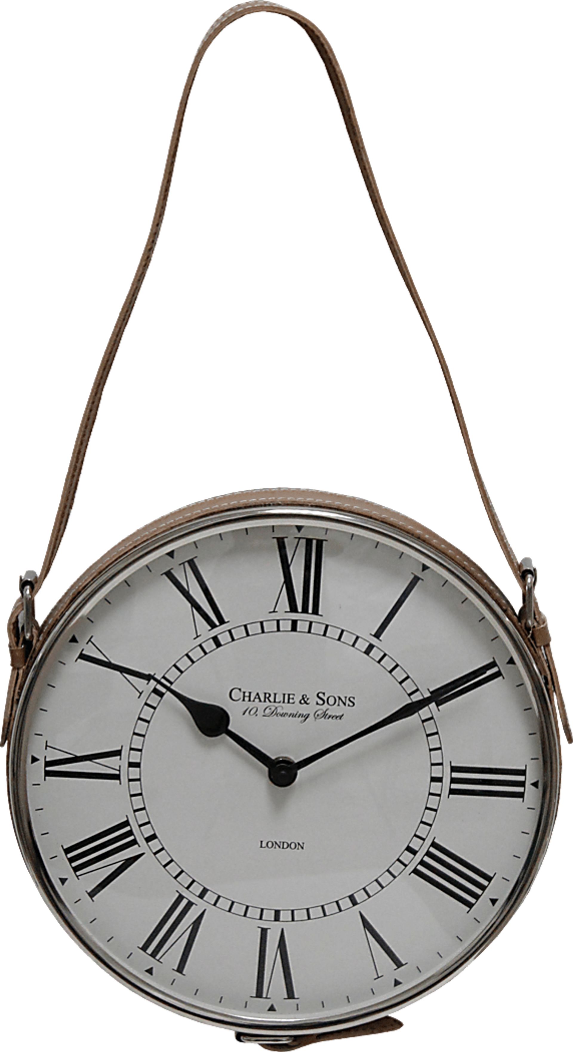 Bryce Rust Brown Clock - Image 1