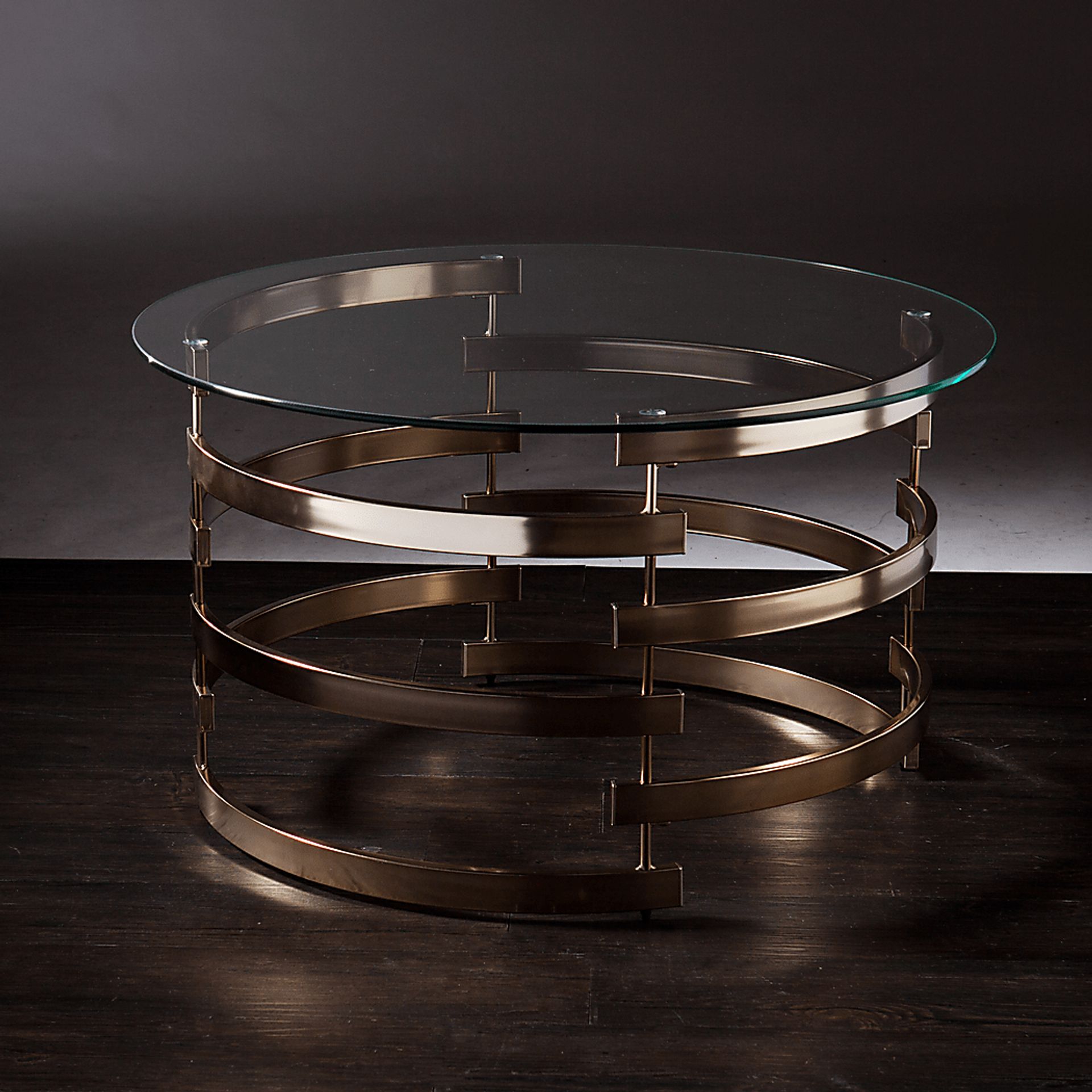 Bryden Gold Cocktail Table - Image 2