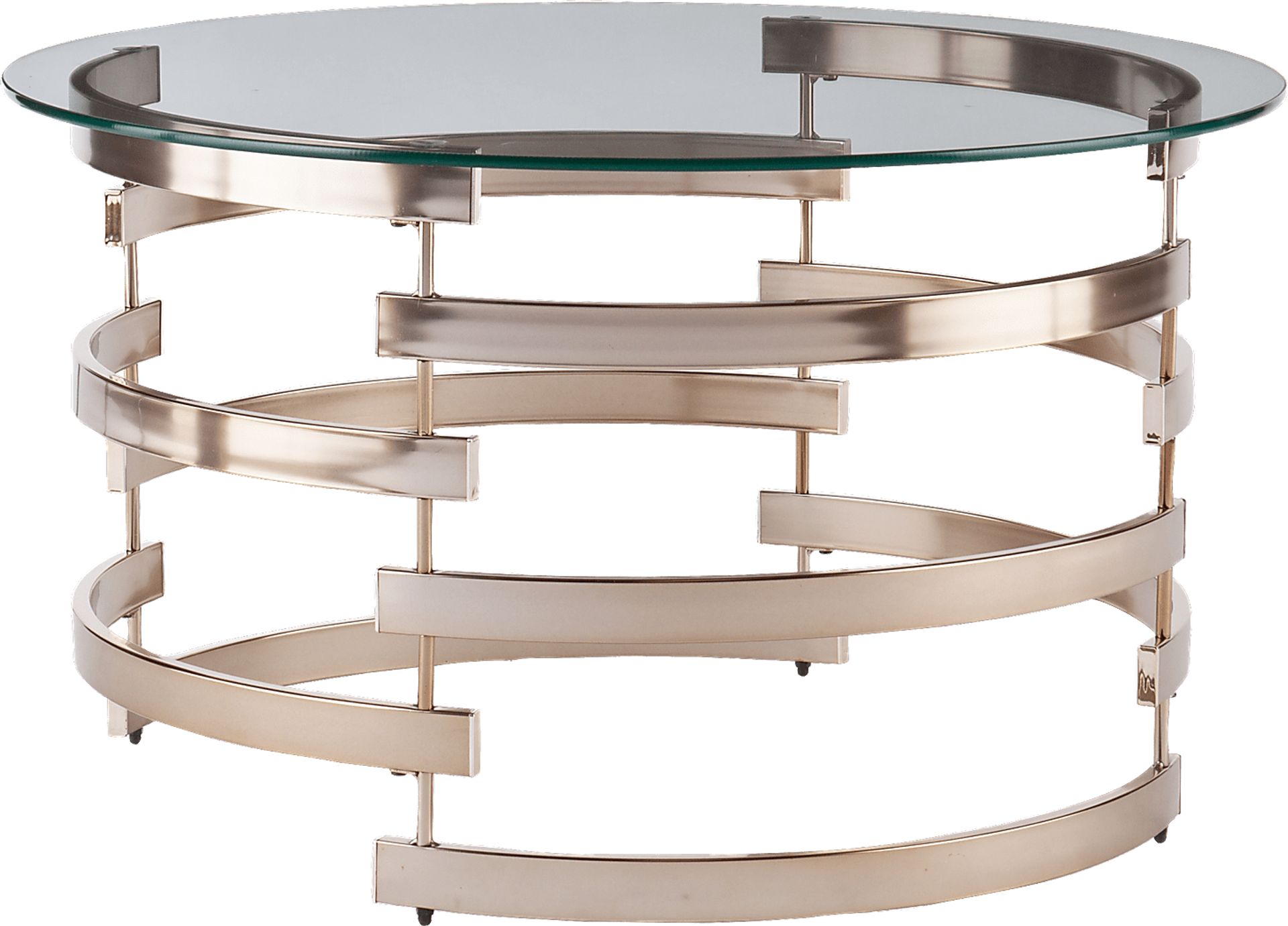 Bryden Gold Cocktail Table - Image 1