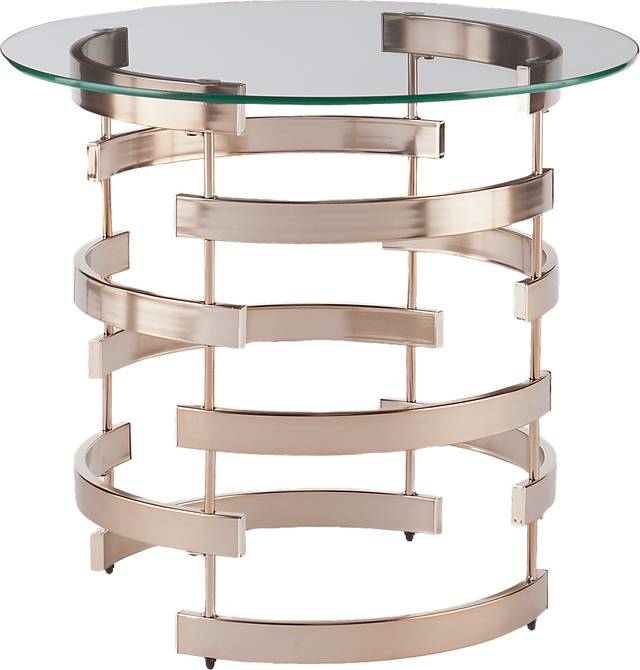 Bryden Gold End Table - Thumbnail - Image 1