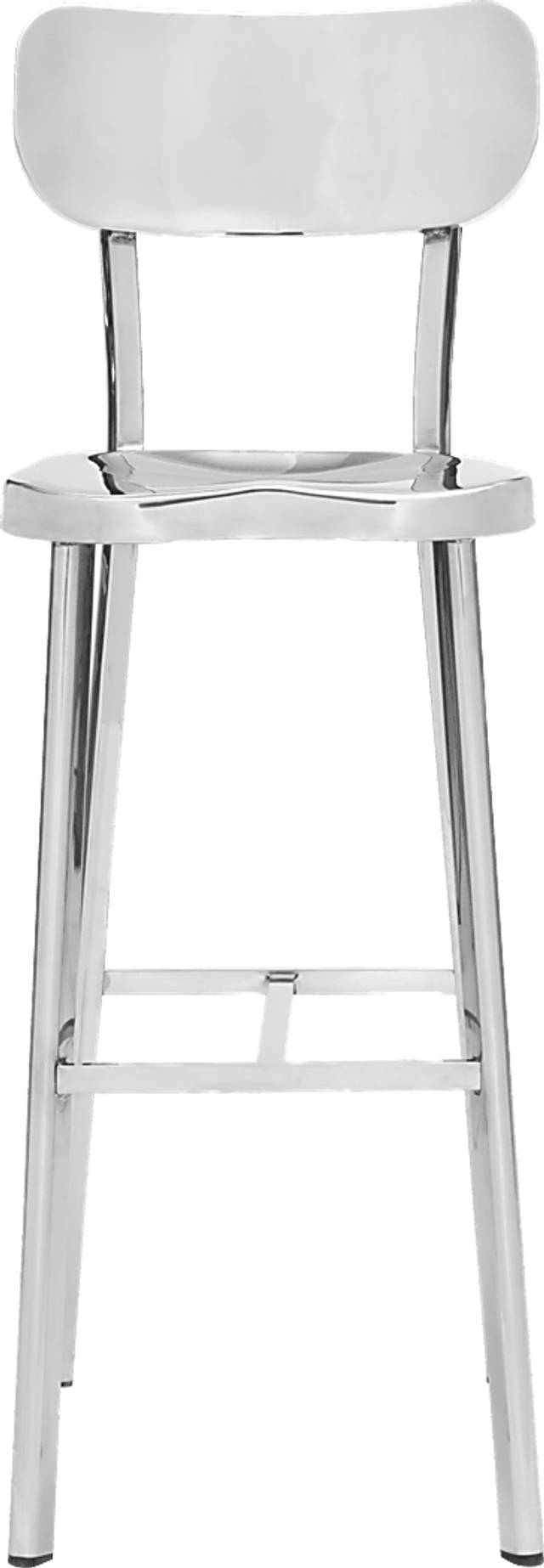 Brye Heights Stainless Steel Barstool - Thumbnail - Image 3