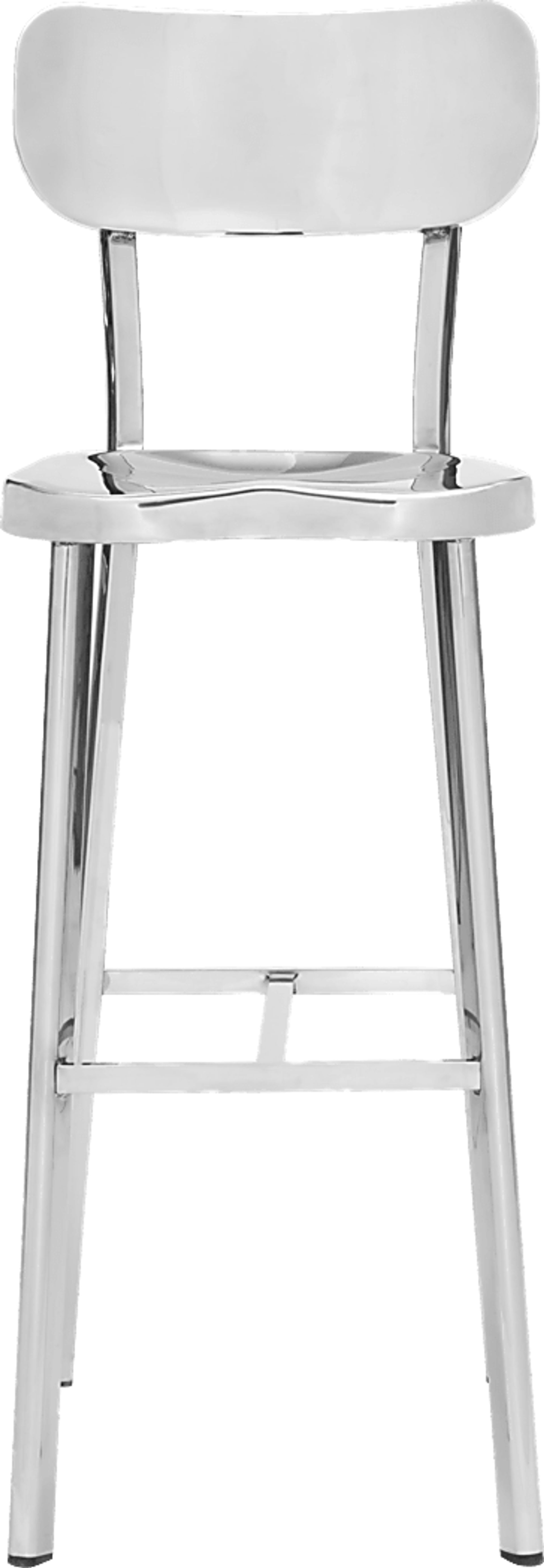 Brye Heights Stainless Steel Barstool - Image 3