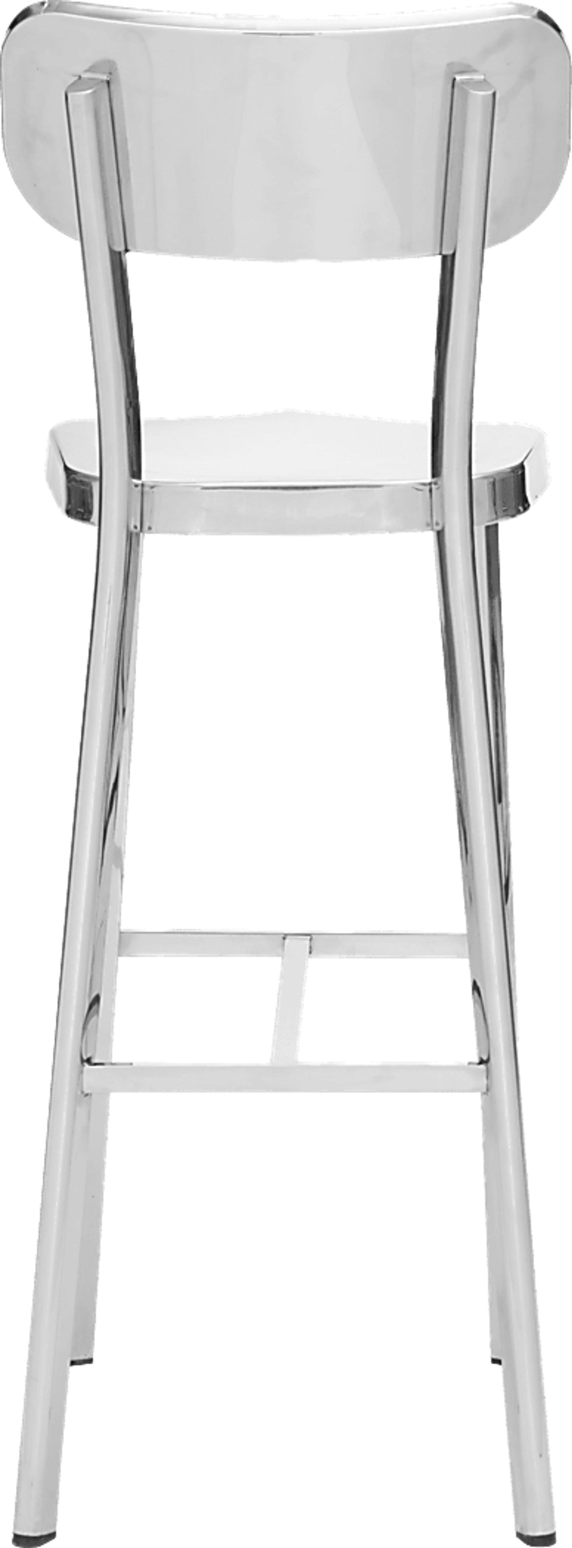 Brye Heights Stainless Steel Barstool - Image 4