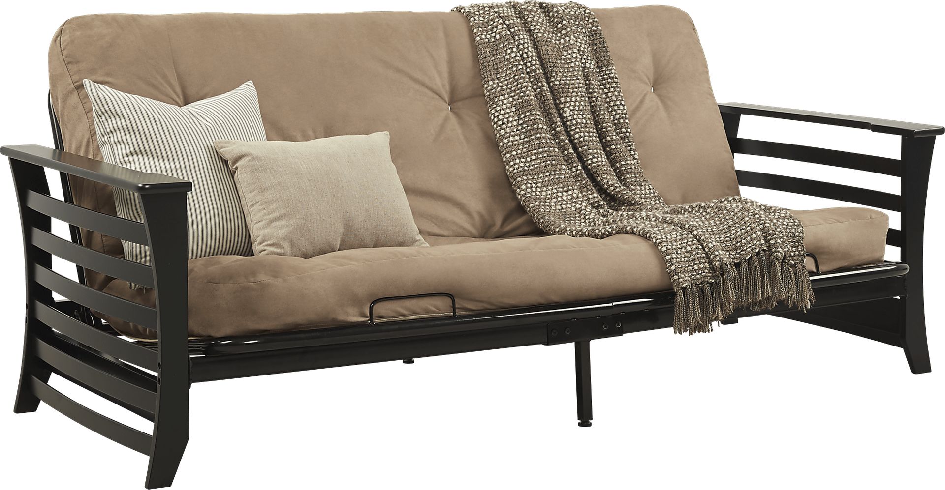 Bryley Black Futon - Image 1