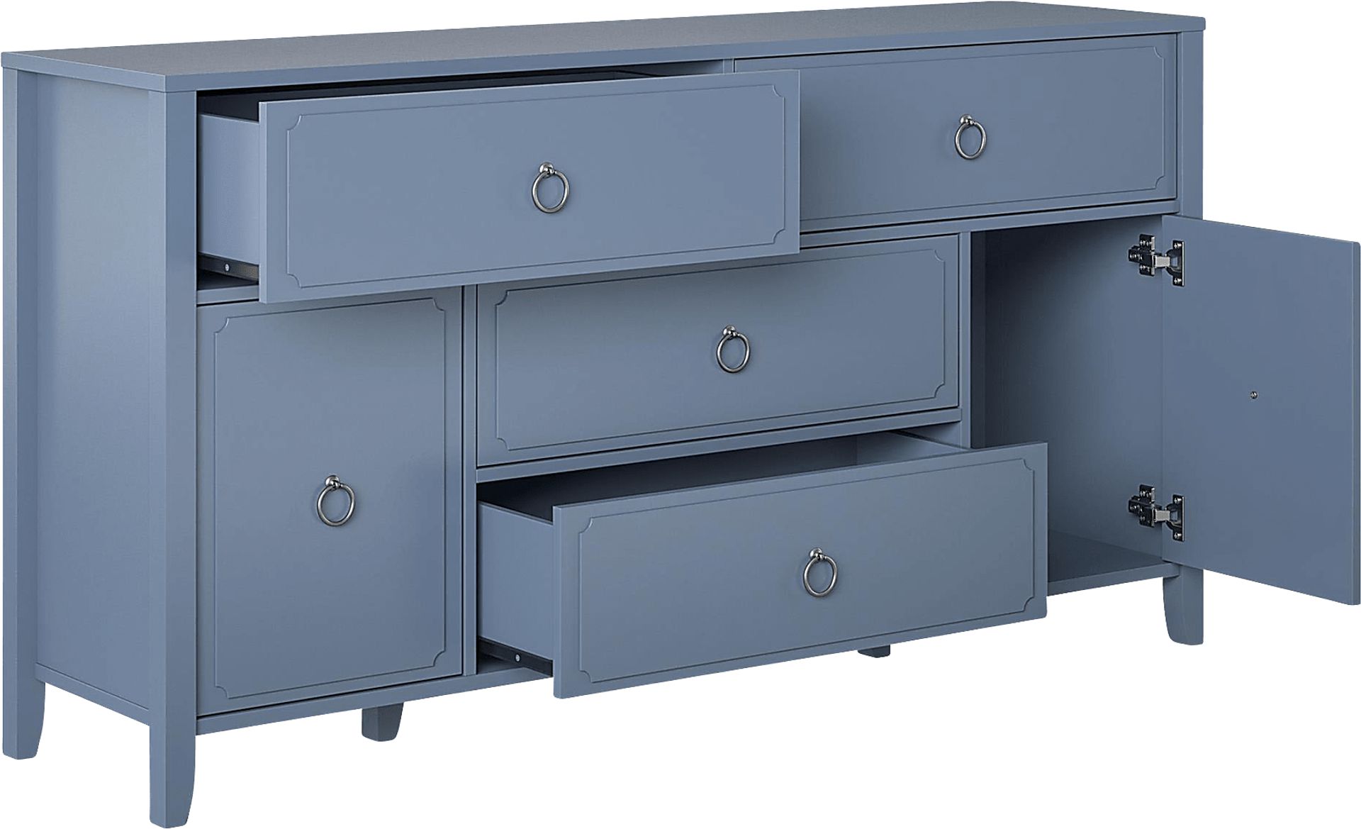 Brynner Blue Dresser - Image 6