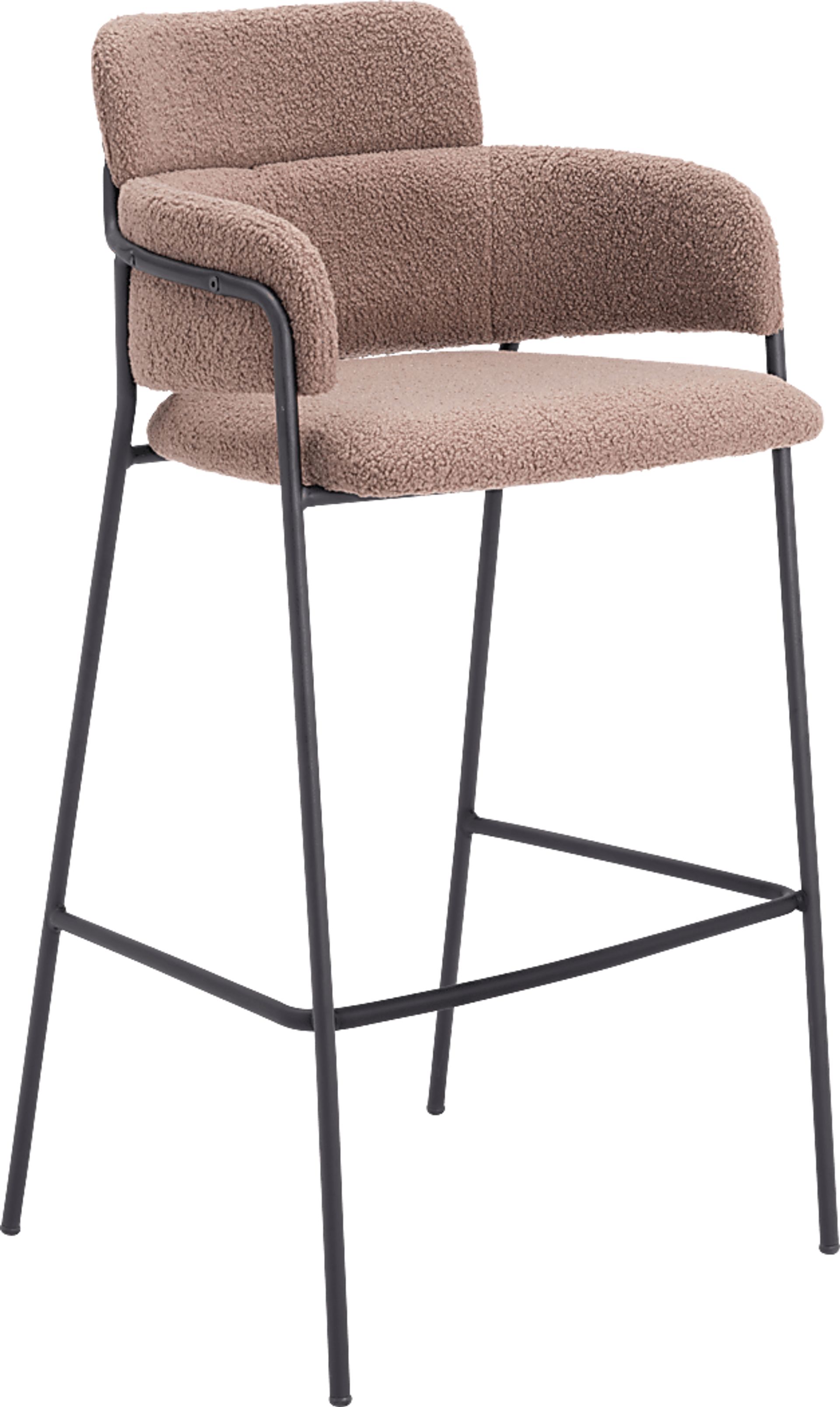 Brynns Brown Barstool, Set of 2 - Image 3