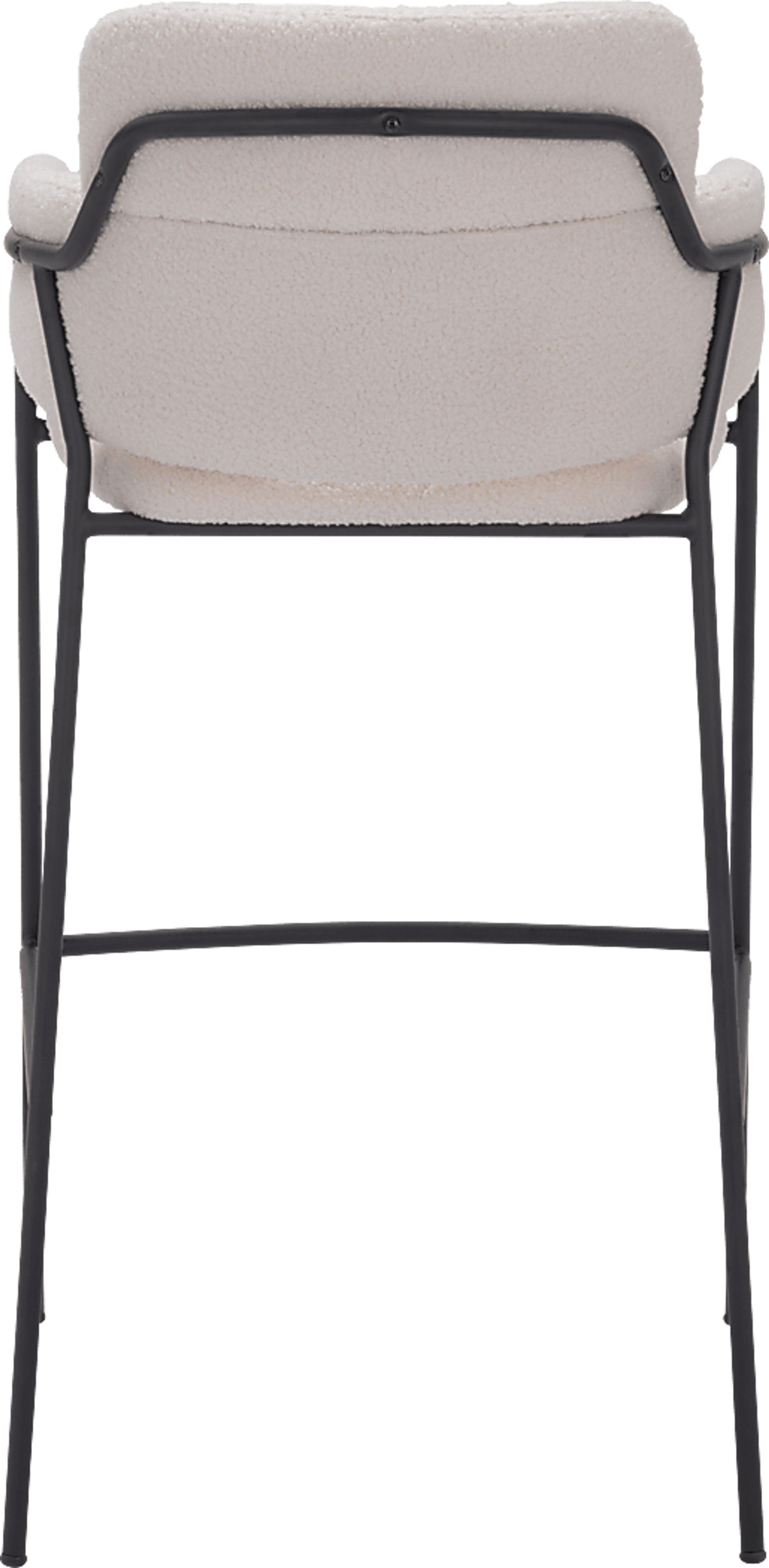 Brynns White Barstool, Set of 2 - Image 5
