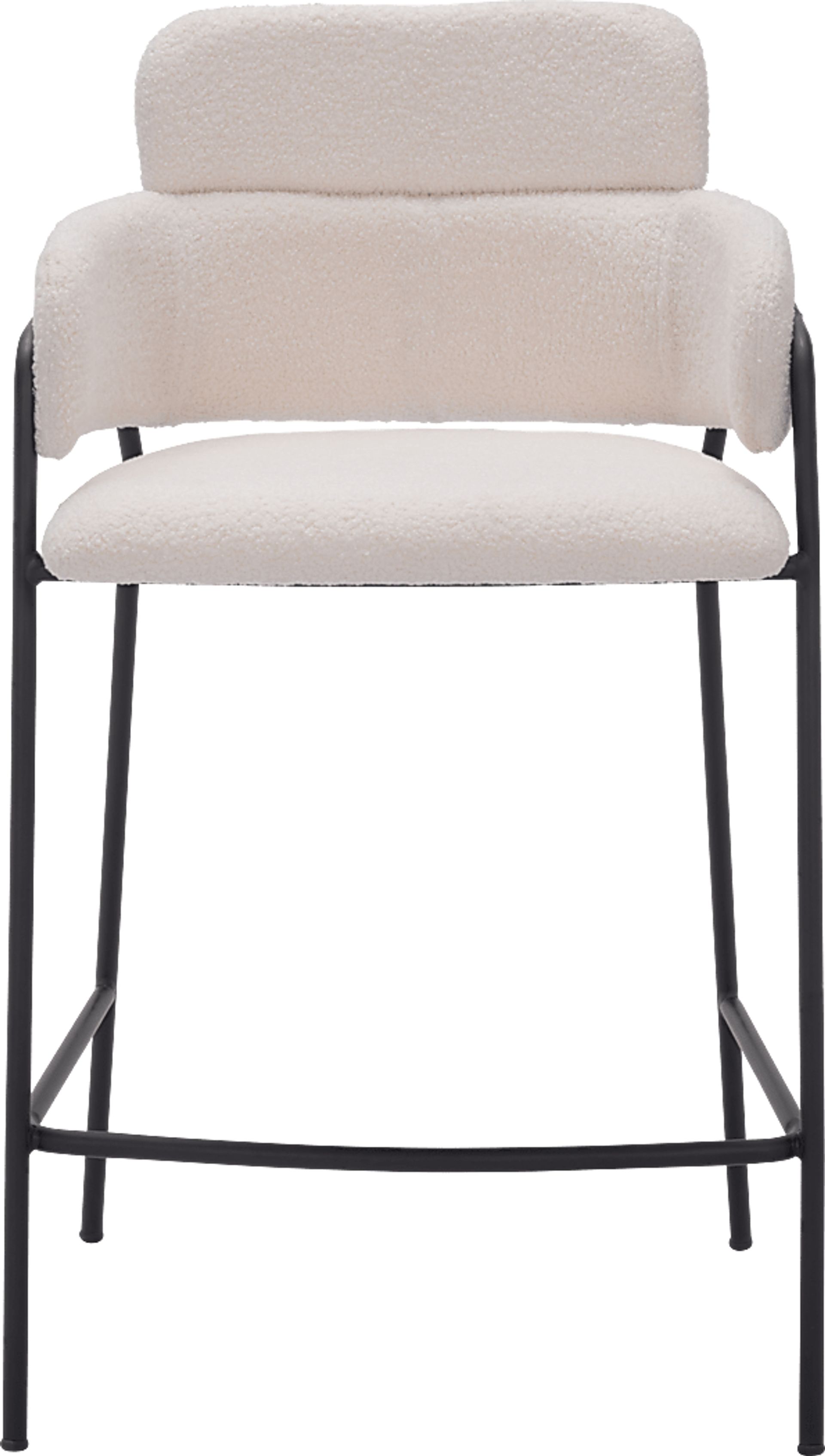 Brynns White Counter Height Stool, Set of 2 - Image 4