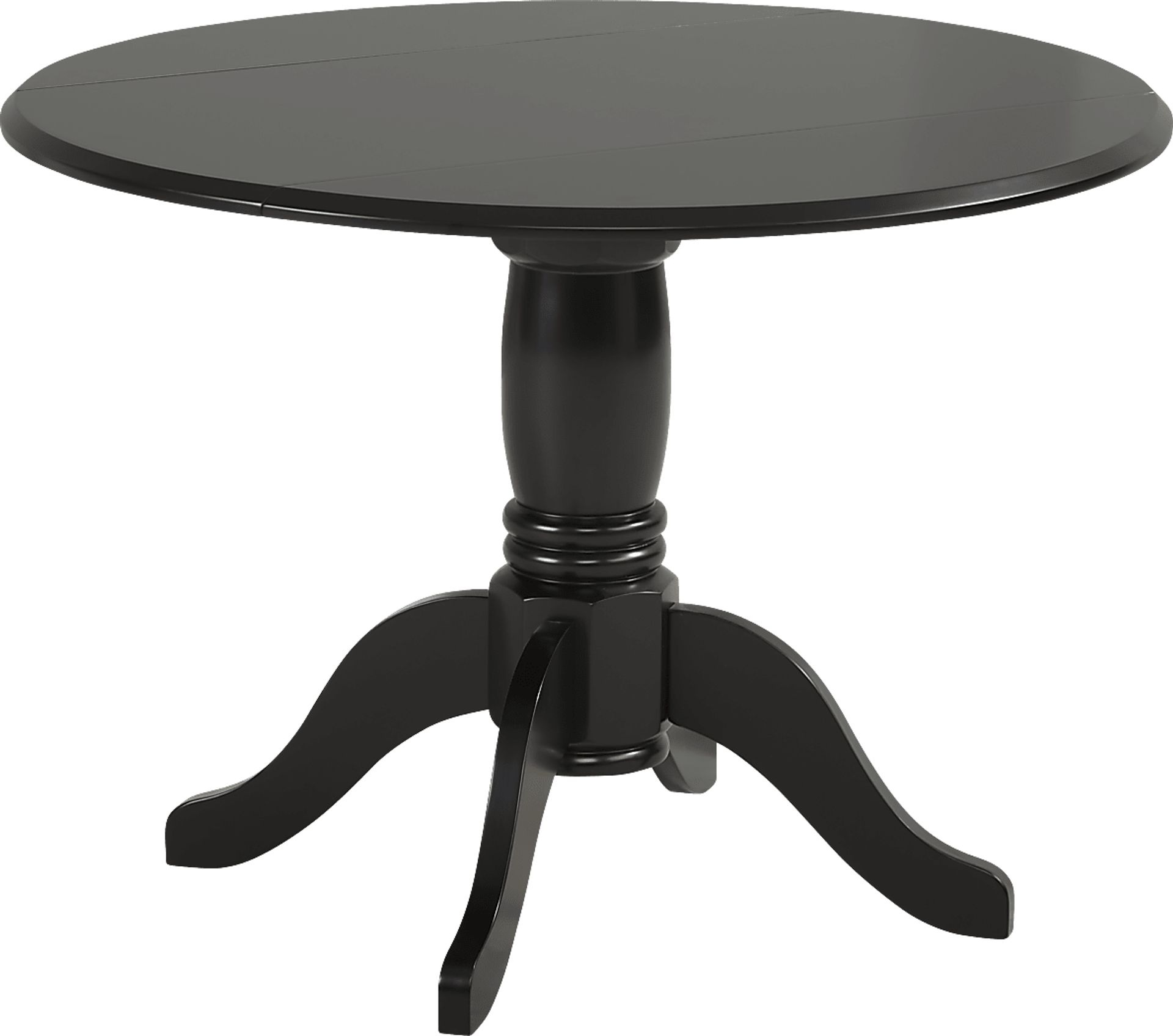 Brynwood Black Drop Leaf Dining Table - Image 1