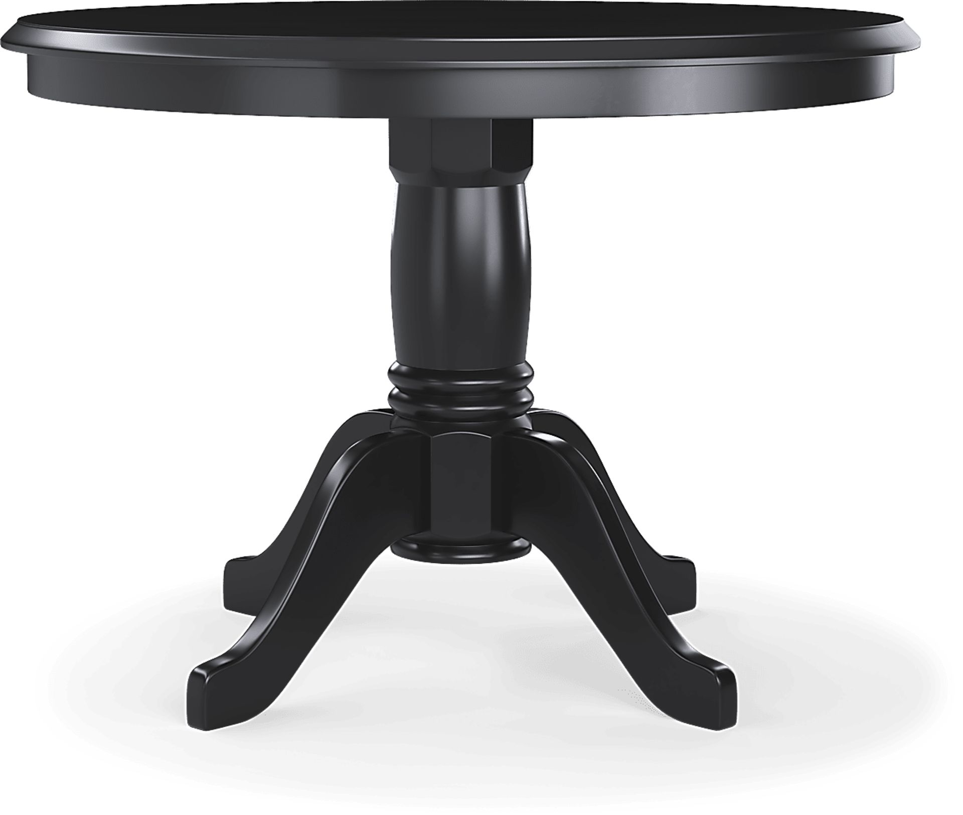 Brynwood Black 5 Pc Round Dining Set with Black Chairs - Image 3