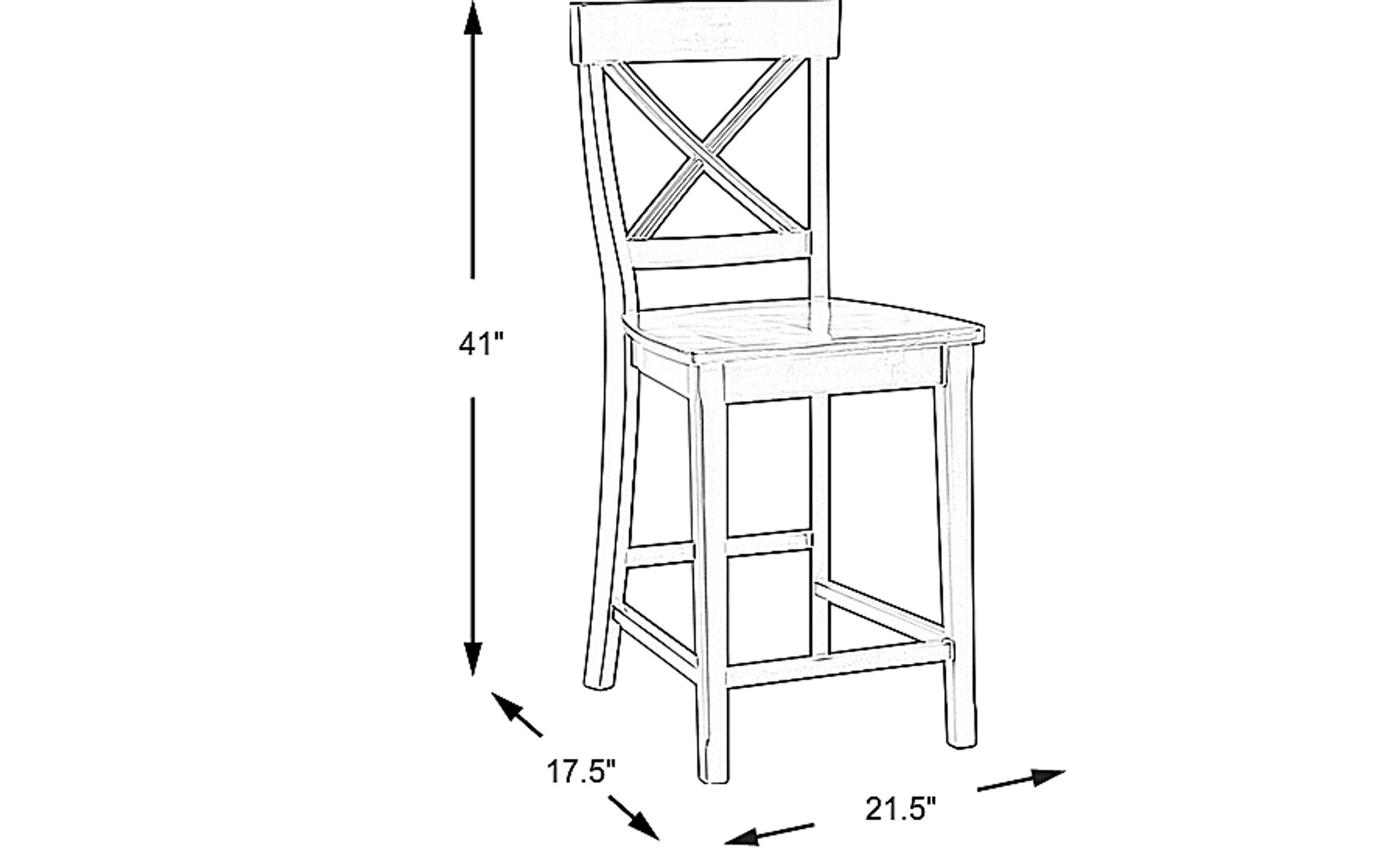 Dimension Image. Please refer to the Dimension Tab on this page for dimension details.