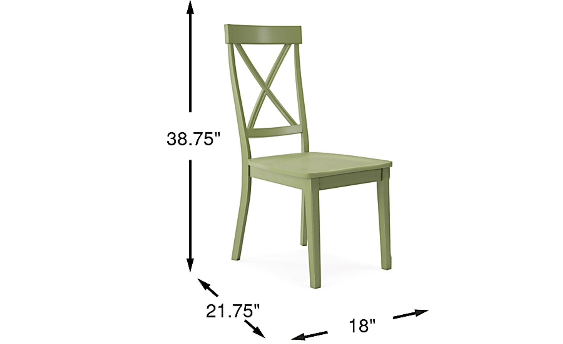 Dimension Image. Please refer to the Dimension Tab on this page for dimension details.