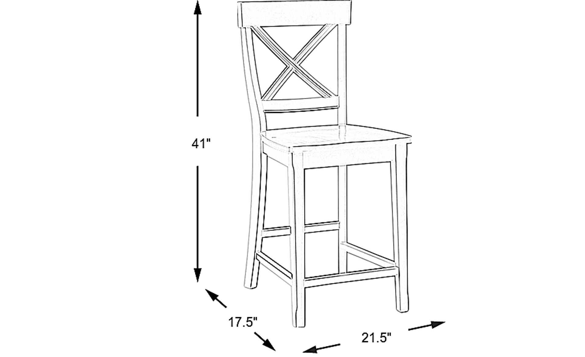 Dimension Image. Please refer to the Dimension Tab on this page for dimension details.