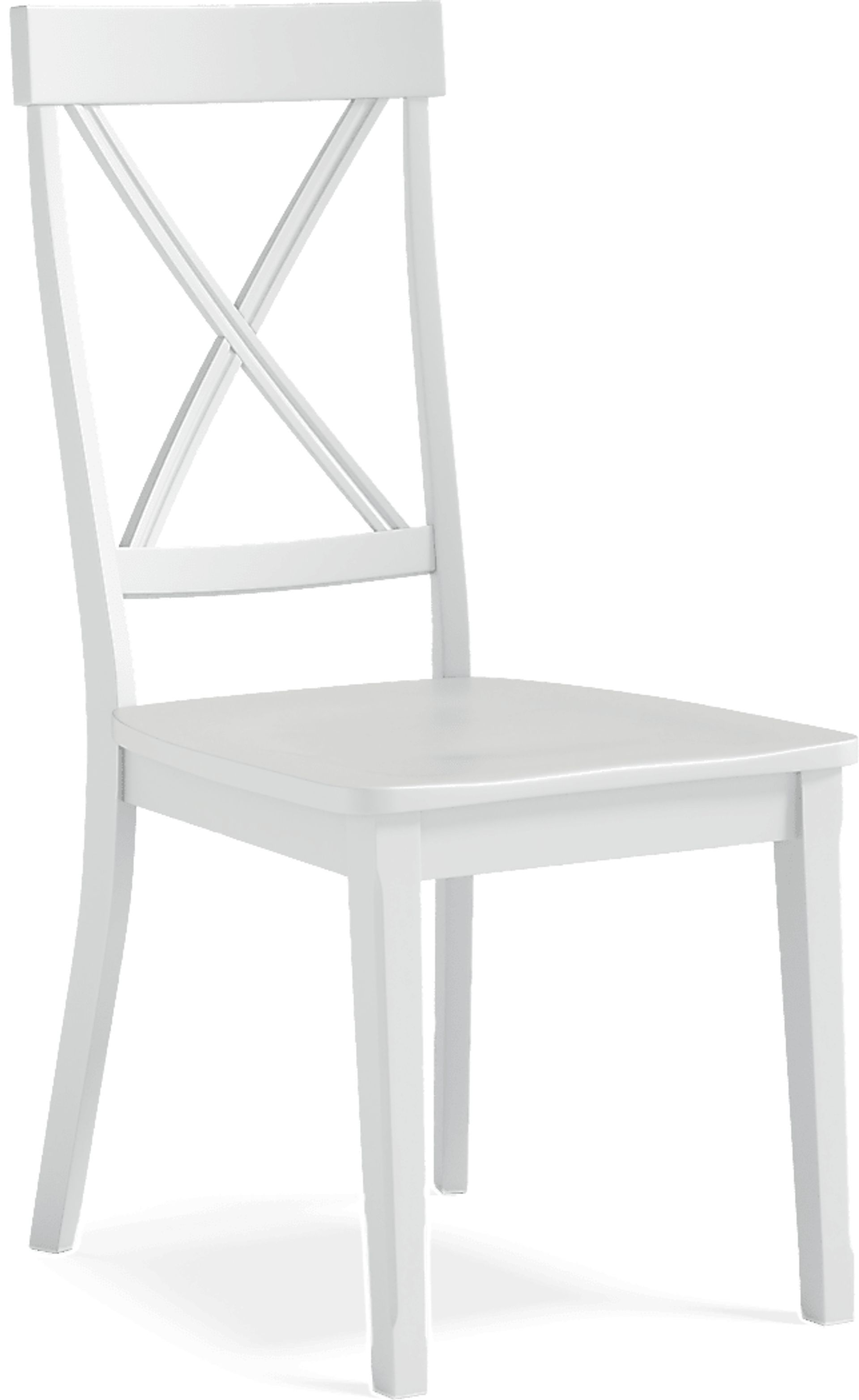 Brynwood White 5 Pc Round Dining Set with White Chairs - Image 6