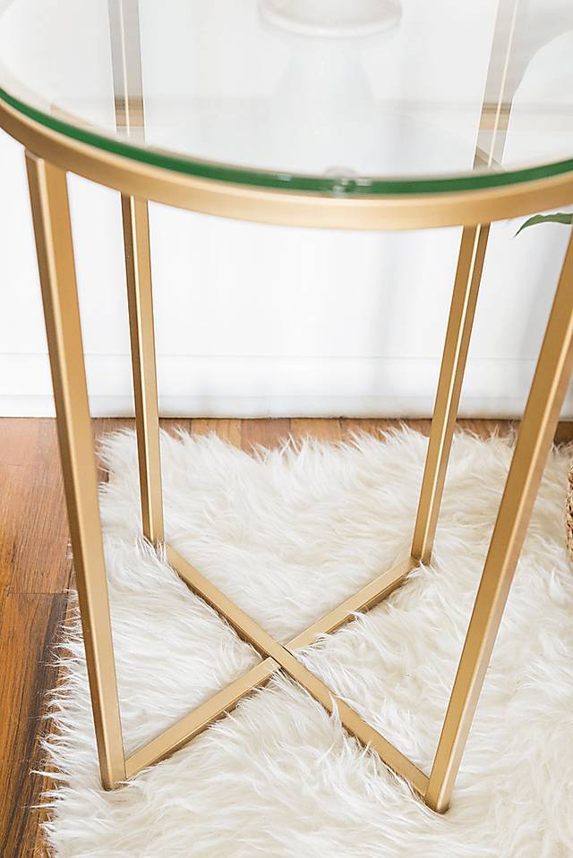 Bryon Alley Gold Accent Table - Thumbnail - Image 4