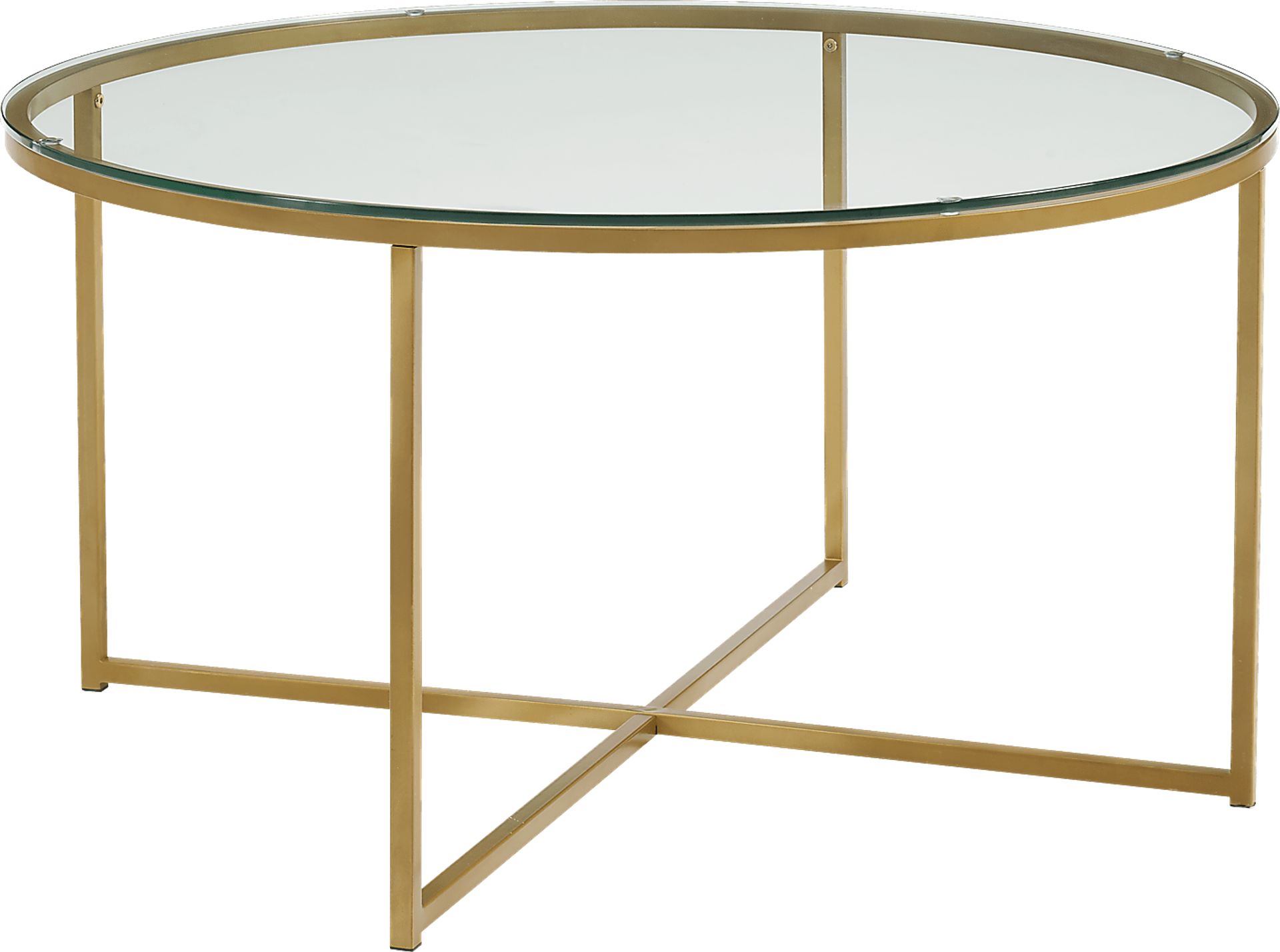 Bryon Alley Gold Cocktail Table - Image 4