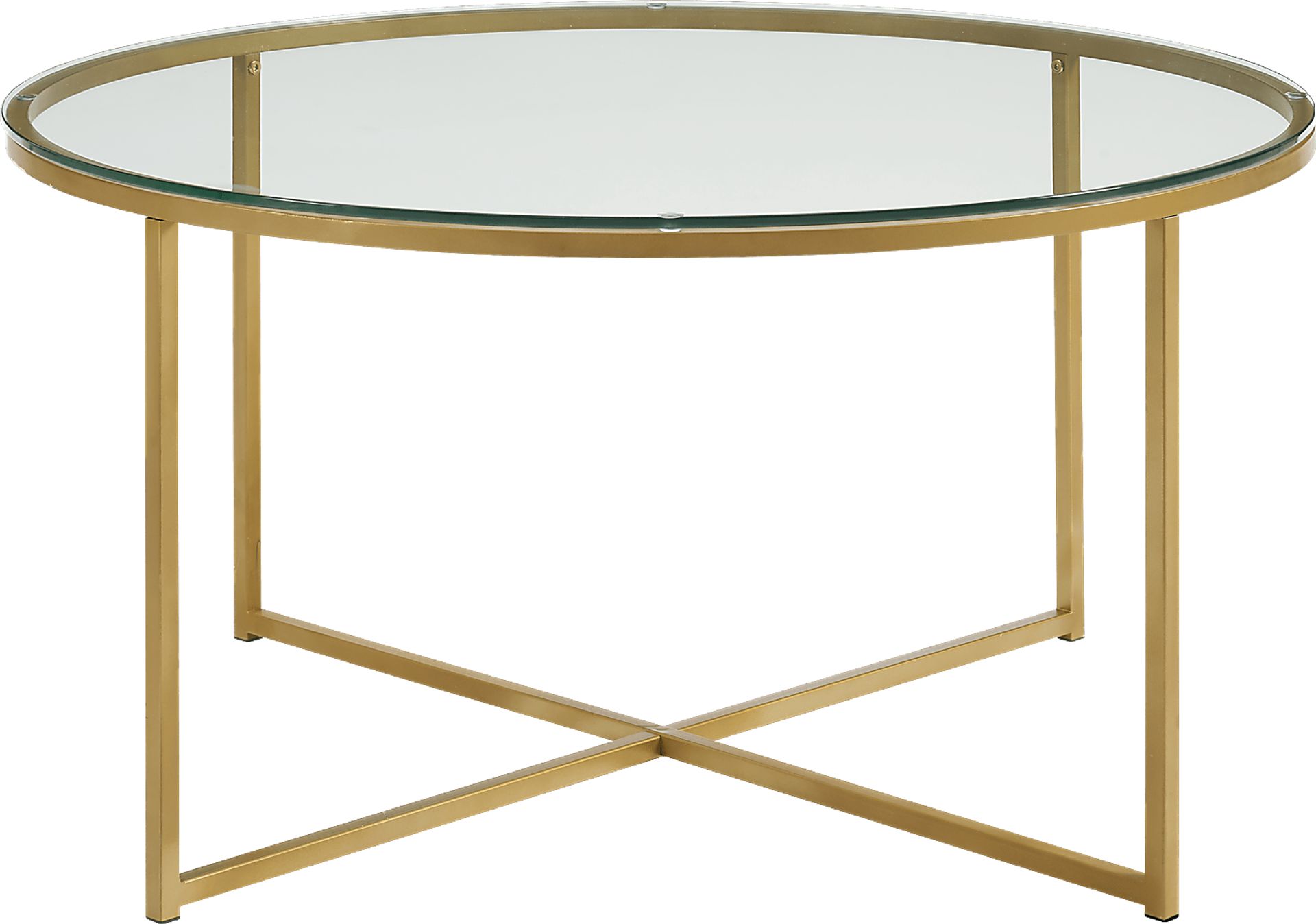 Bryon Alley Gold Cocktail Table - Image 1