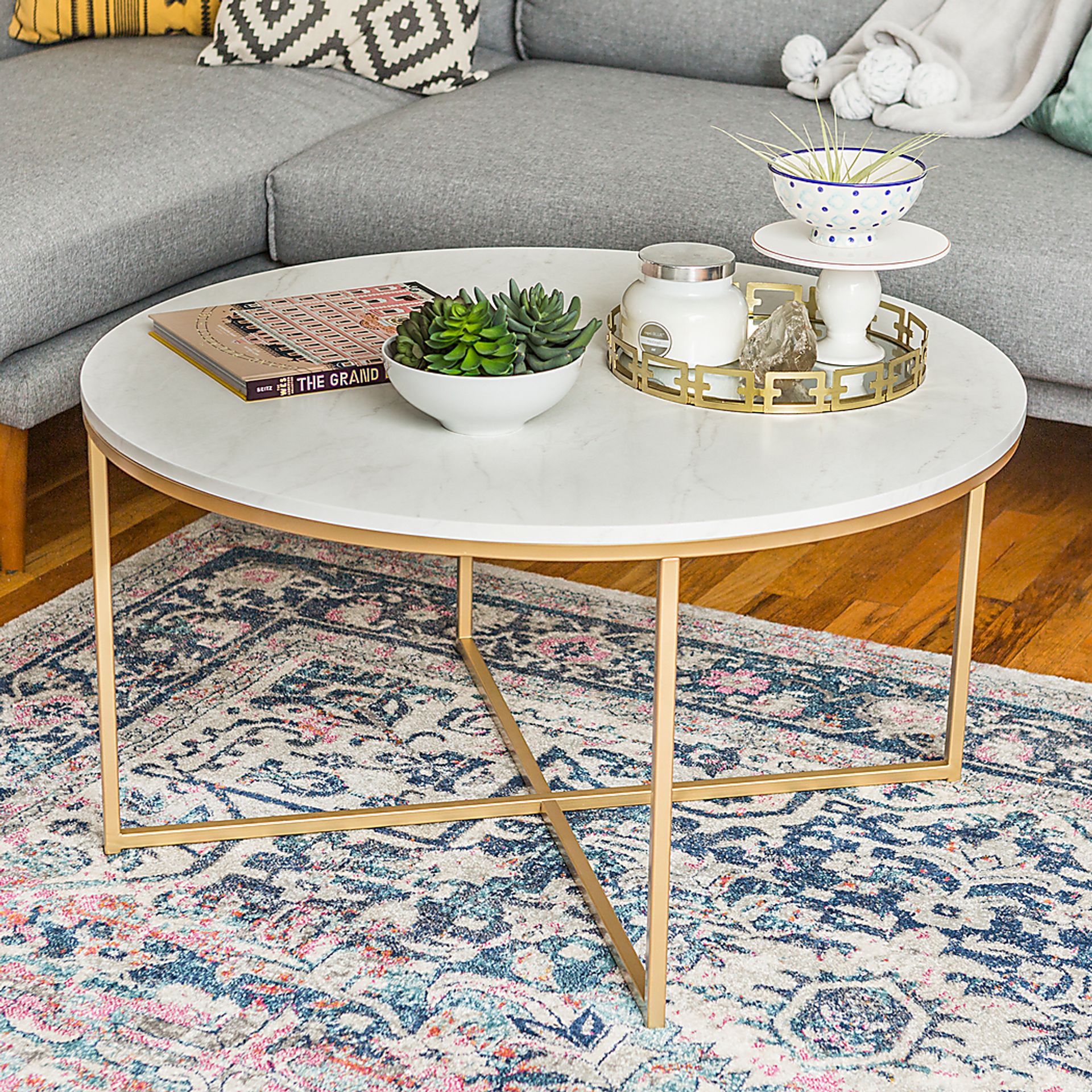 Bryon Alley White Cocktail Table - Image 2