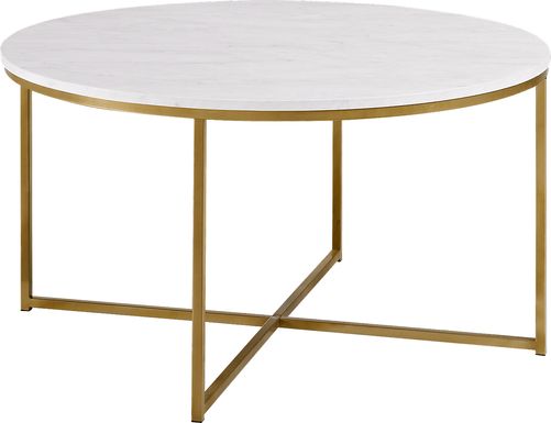 Bryon Alley White Cocktail Table