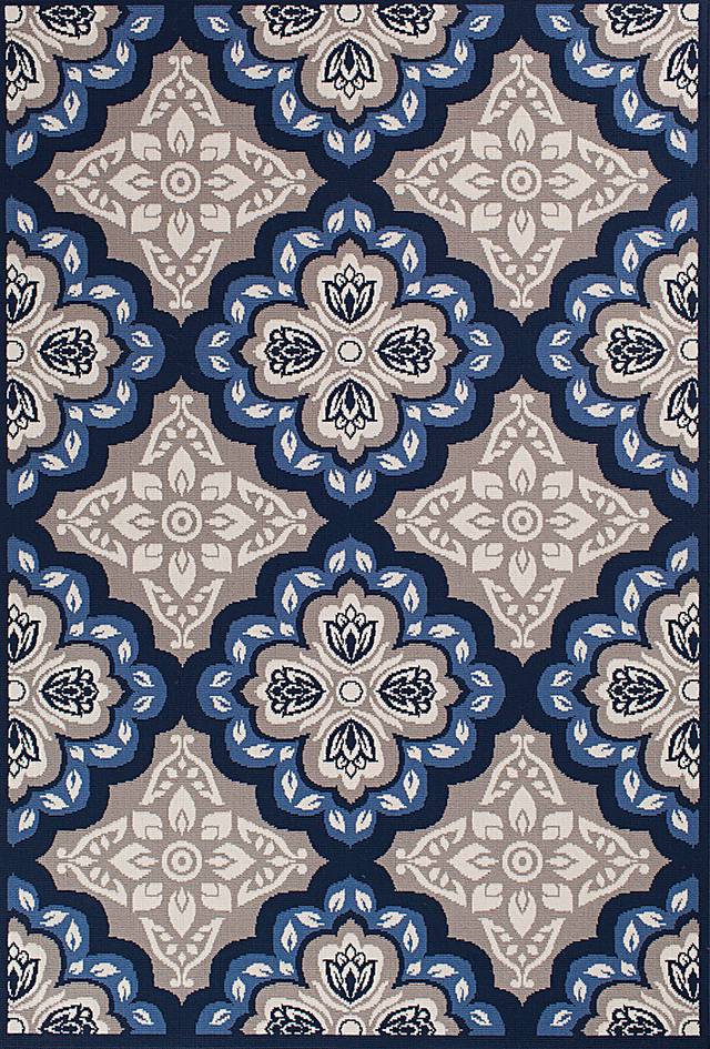 Bryon Gray 7'10 x 9'10 Indoor/Outdoor Rug - Thumbnail - Image 1