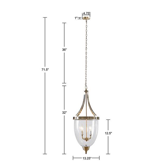Brys Avenue Brass Pendant - Thumbnail - Image 13