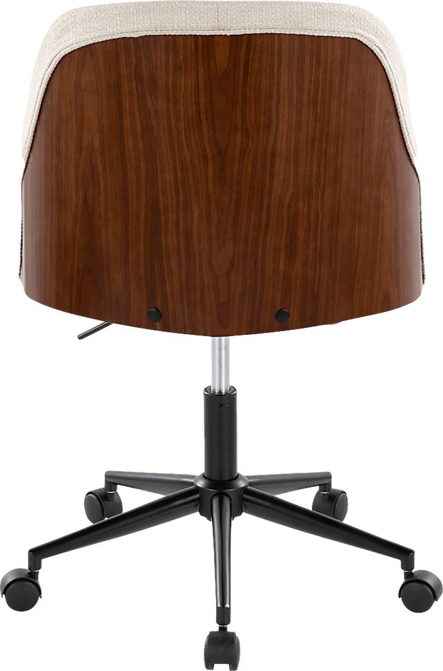 Bryta I Cream Desk Chair - Thumbnail - Image 5