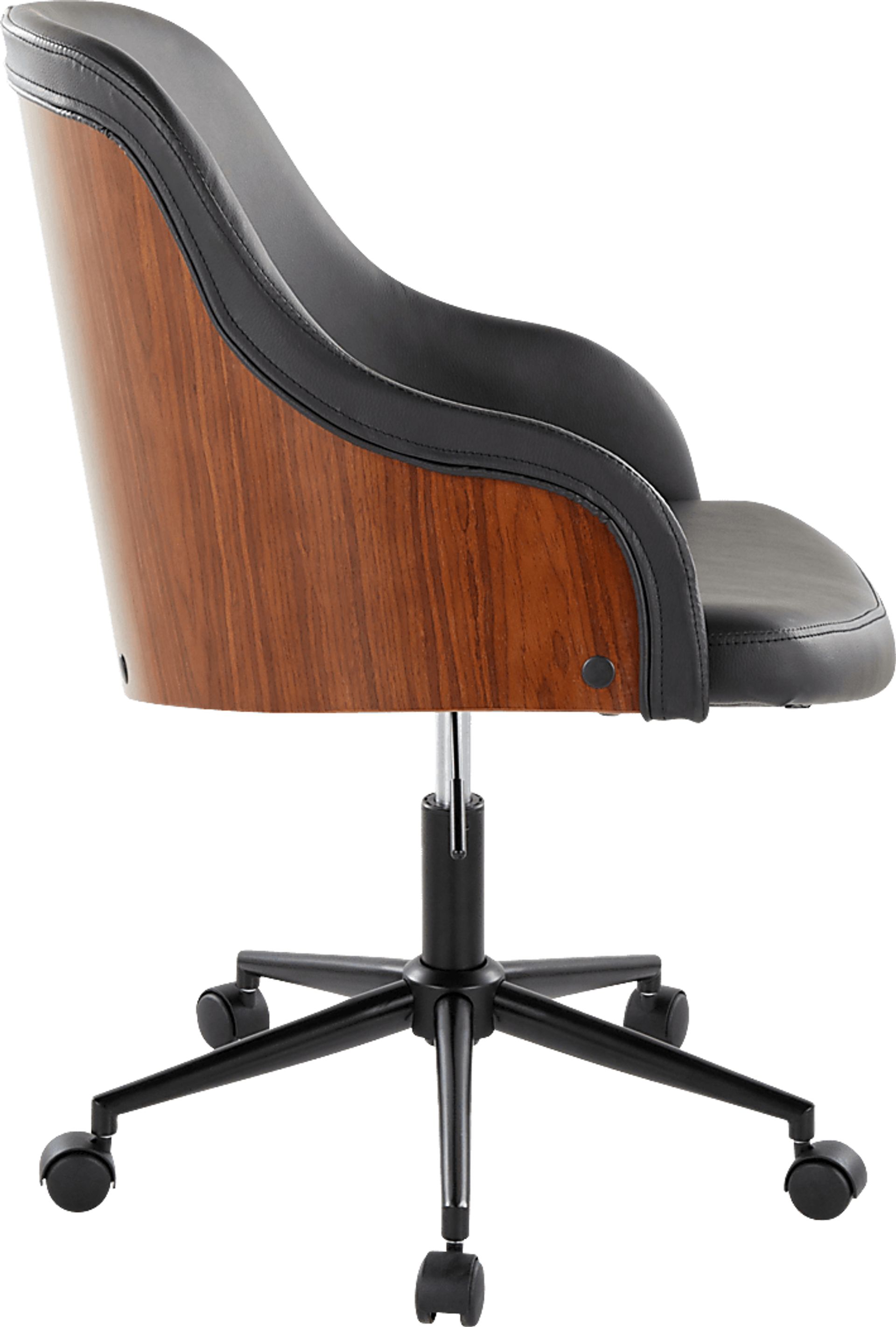 Bryta IV Black Desk Chair - Image 5