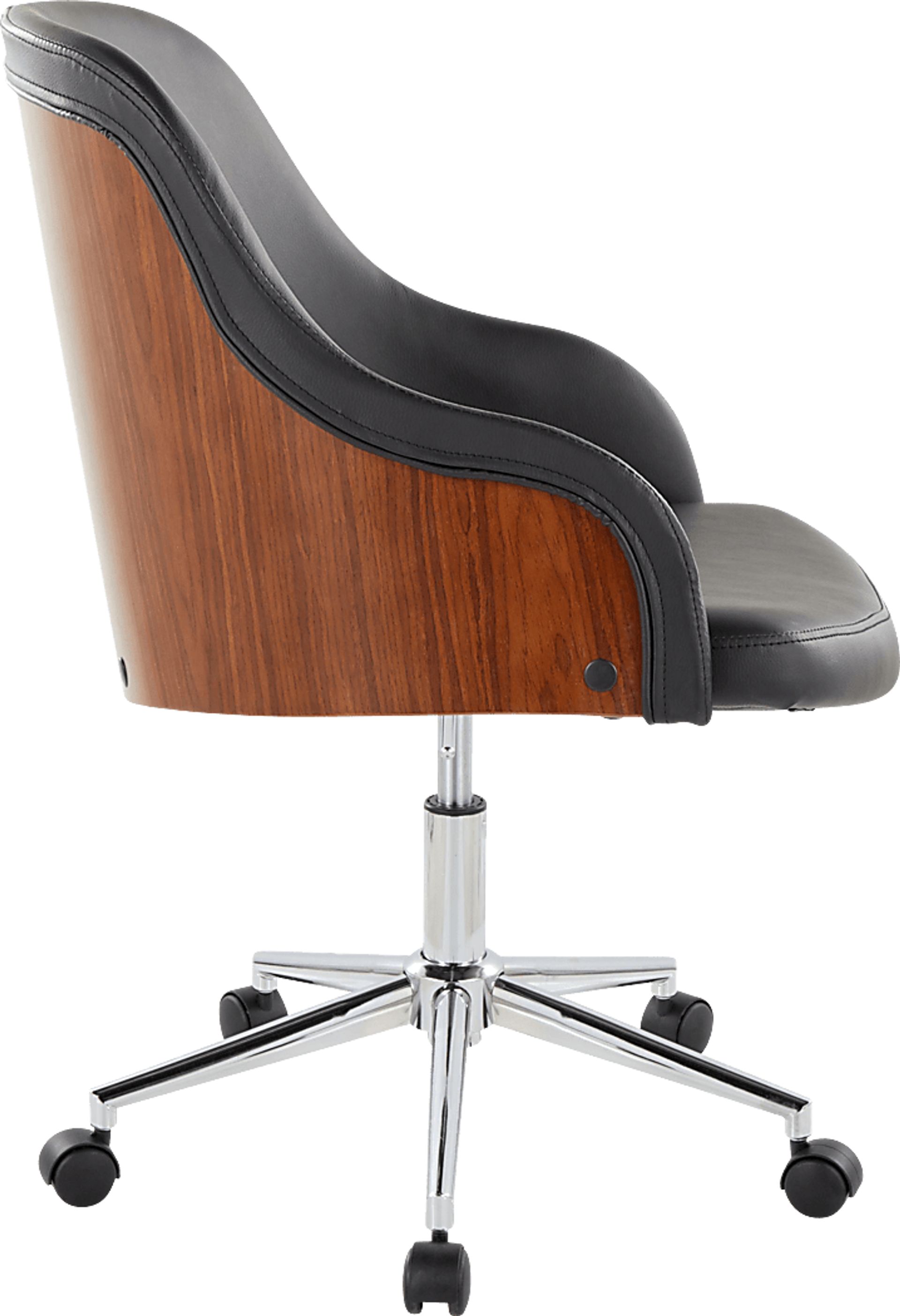 Bryta V Black Desk Chair - Image 4
