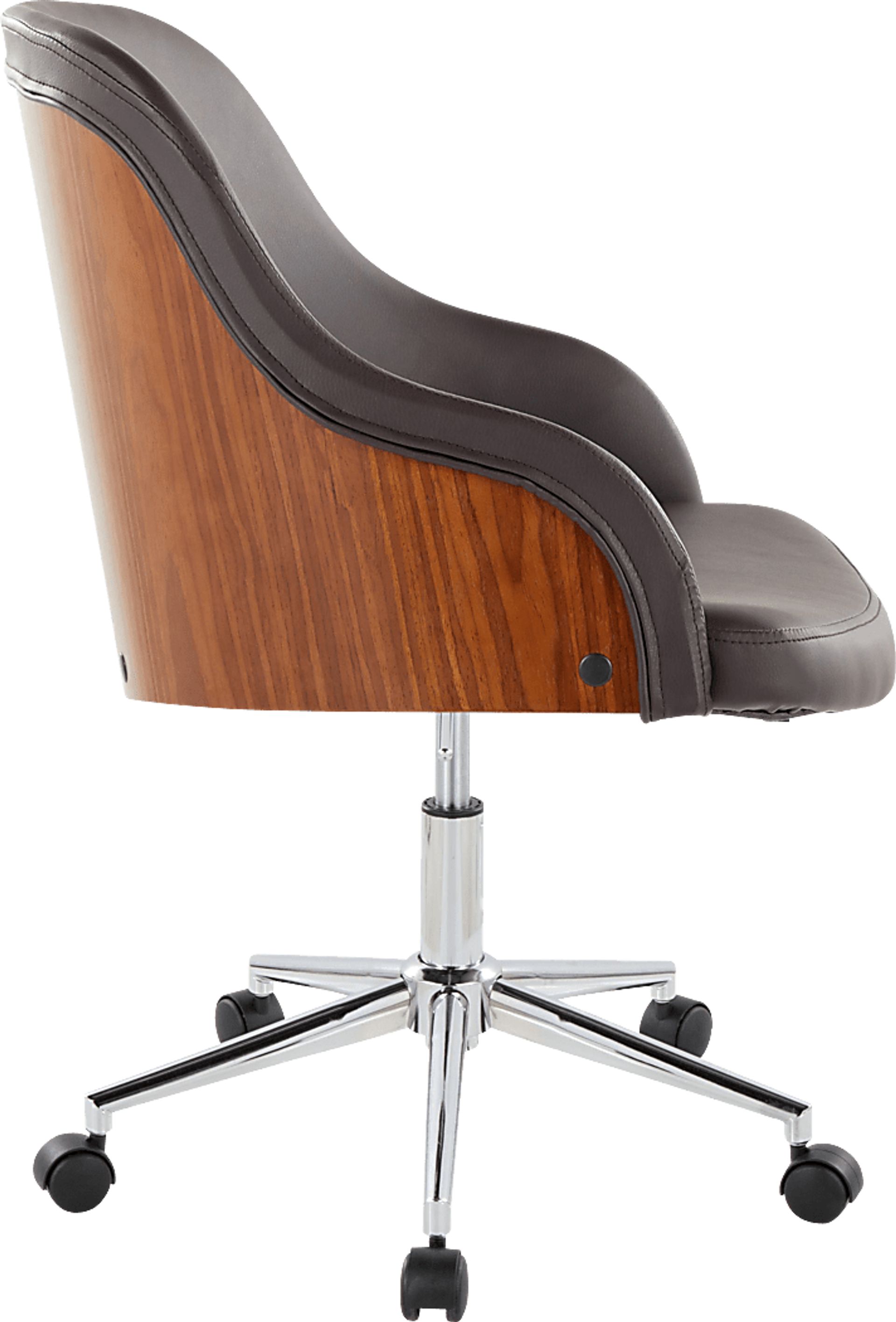 Bryta V Brown Desk Chair - Image 4