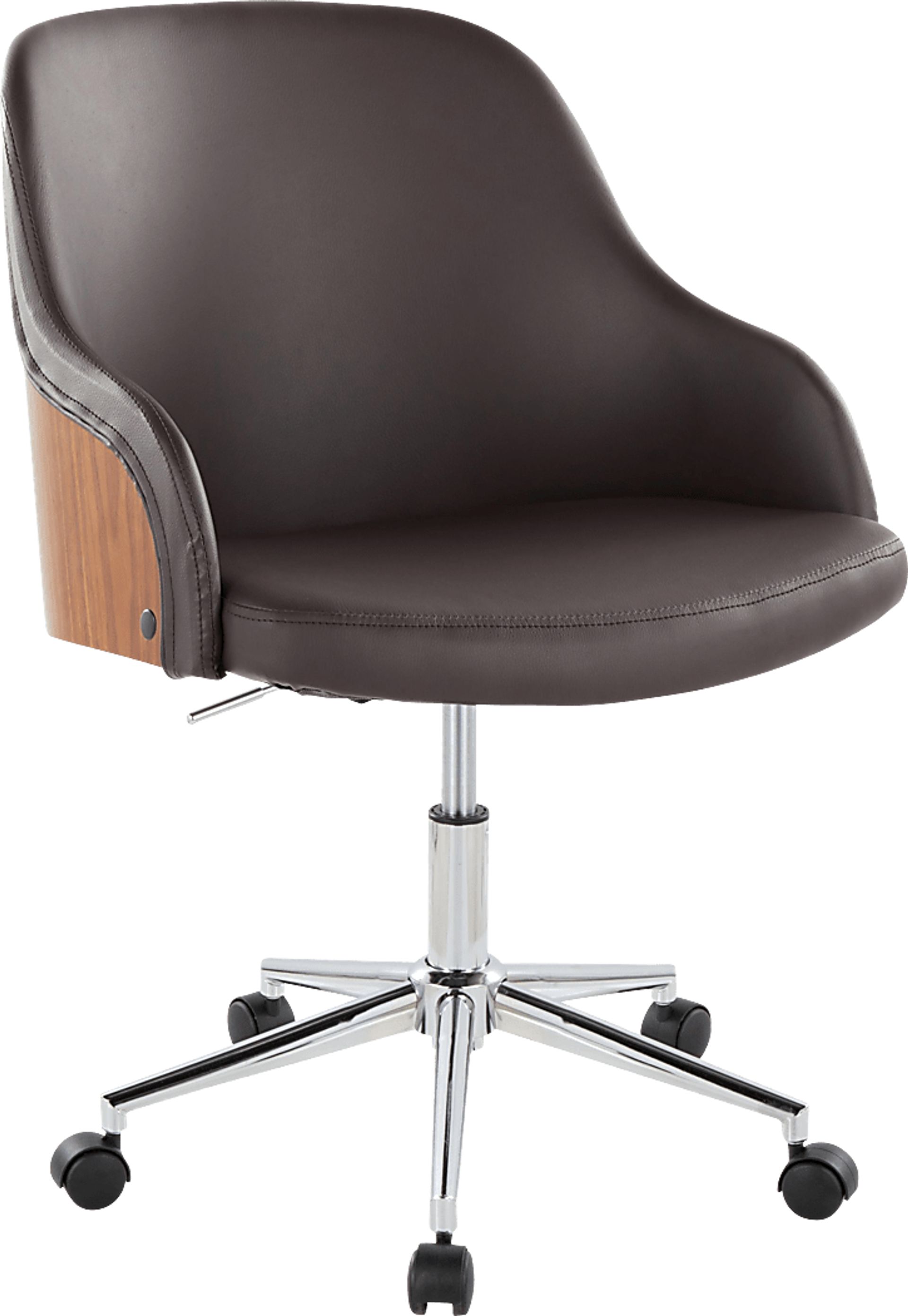 Bryta V Brown Desk Chair - Image 1