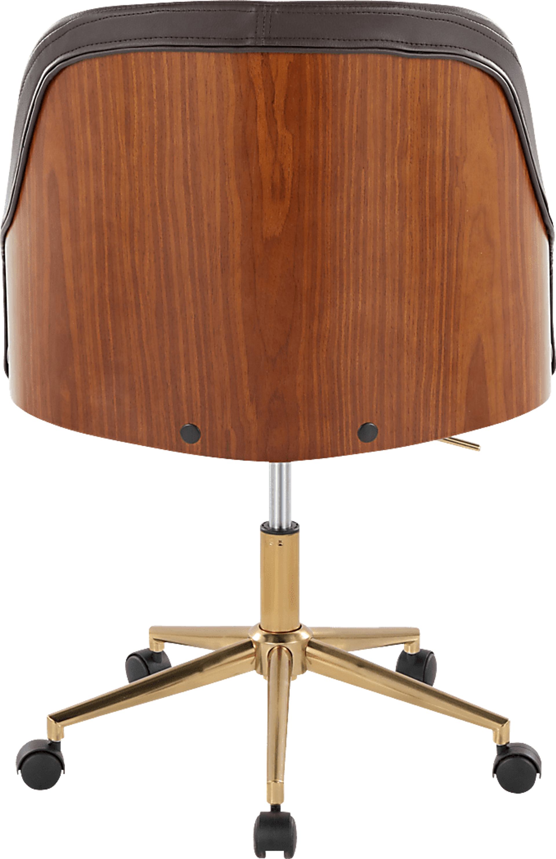 Bryta VI Brown Desk Chair - Image 2