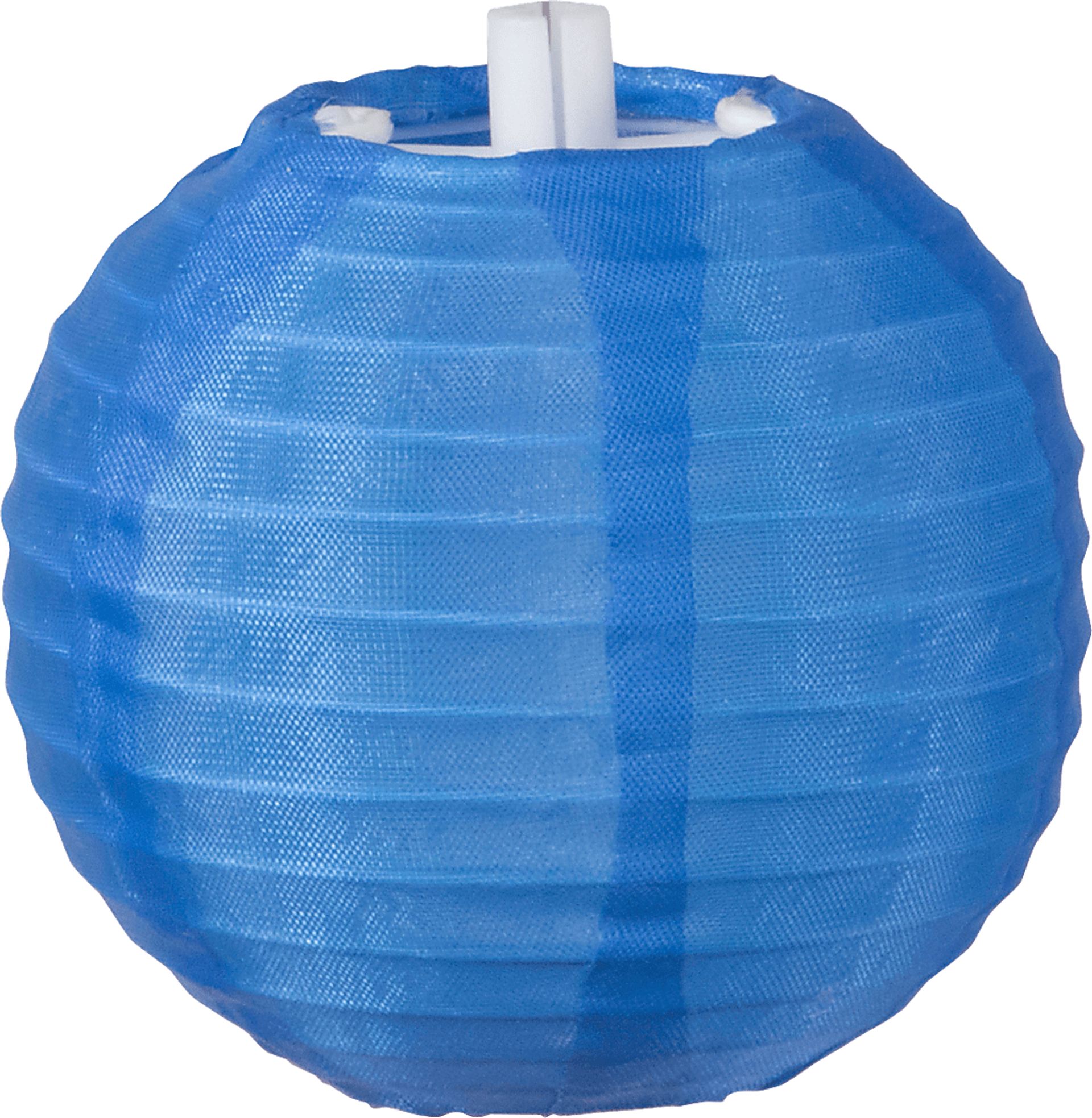 Bubbling Bauble Blue Outdoor Solar String Lights - Image 4