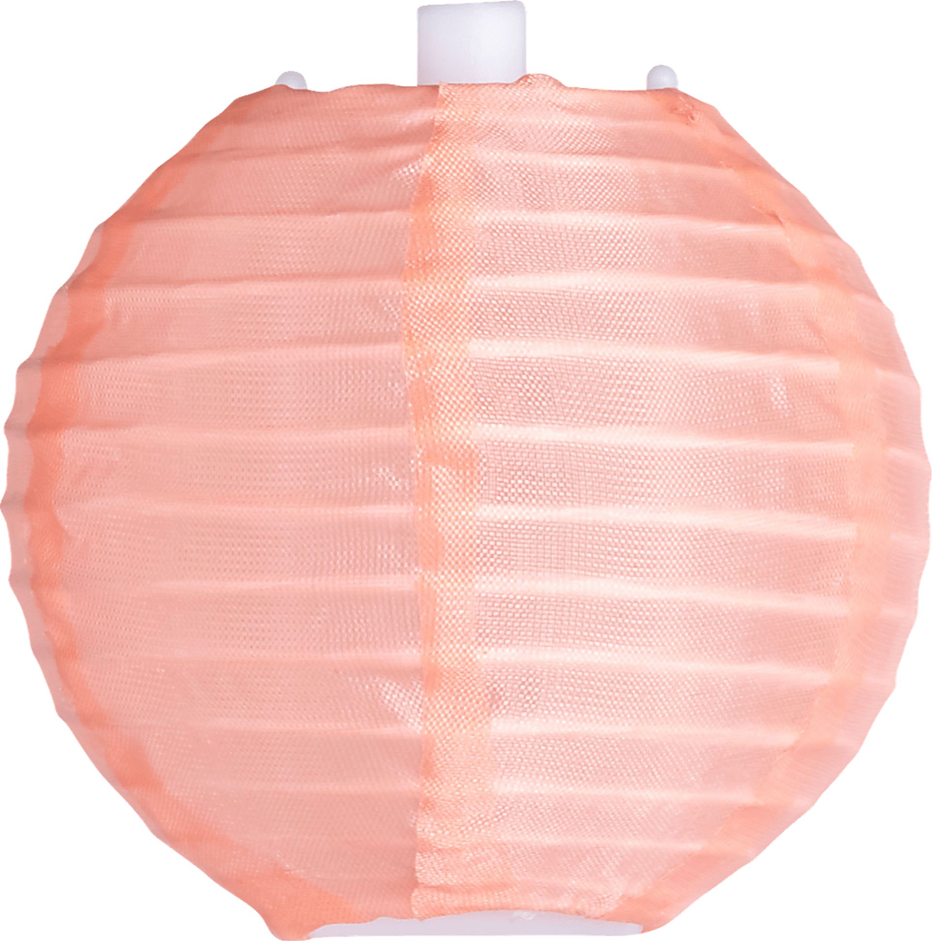 Bubbling Bauble Pink Outdoor Solar String Lights - Image 4