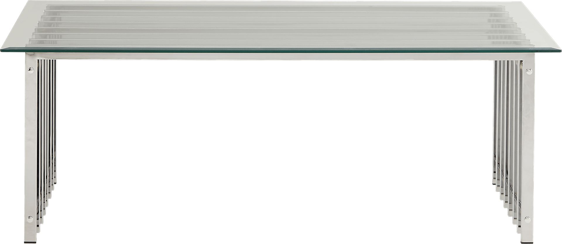 Bucareli Chrome Cocktail Table - Image 2