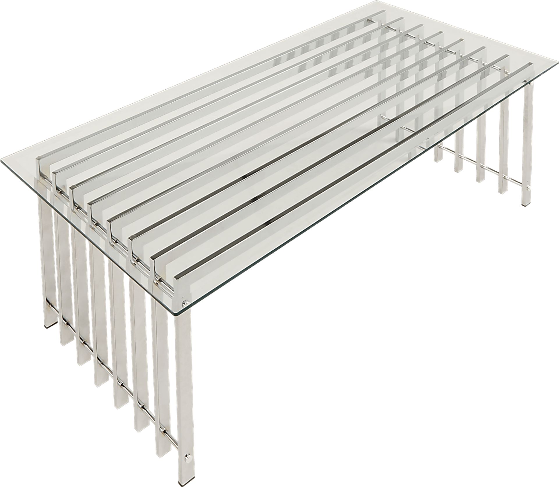 Bucareli Chrome Cocktail Table - Image 4