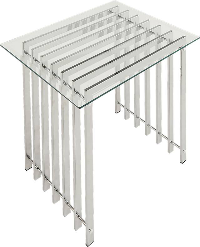 Bucareli Chrome End Table - Thumbnail - Image 5