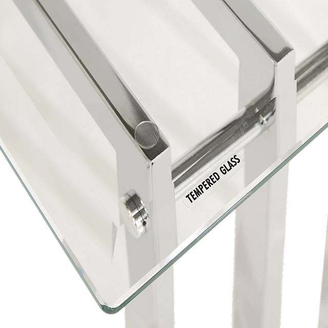 Bucareli Chrome Sofa Table - Thumbnail - Image 5