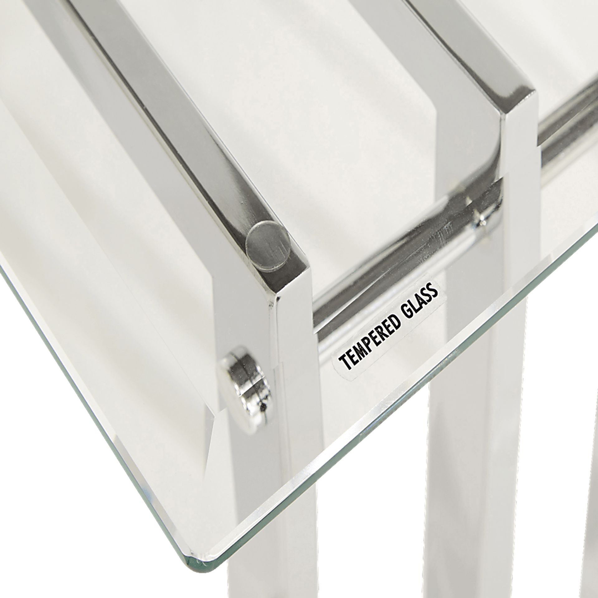 Bucareli Chrome Sofa Table - Image 5