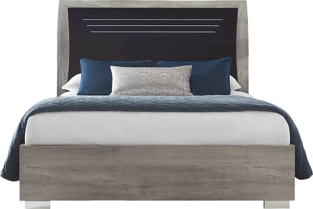 Buccone Heights Black 5 Pc Queen Bedroom - Thumbnail - Image 2