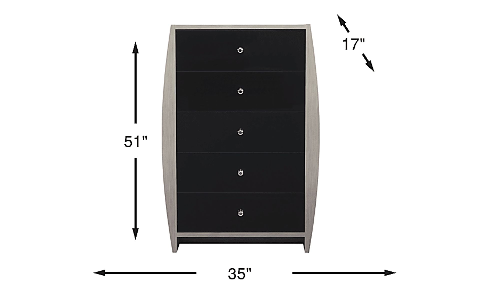 Dimension Image. Please refer to the Dimension Tab on this page for dimension details.