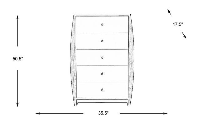 Dimension Image. Please refer to the Dimension Tab on this page for dimension details.