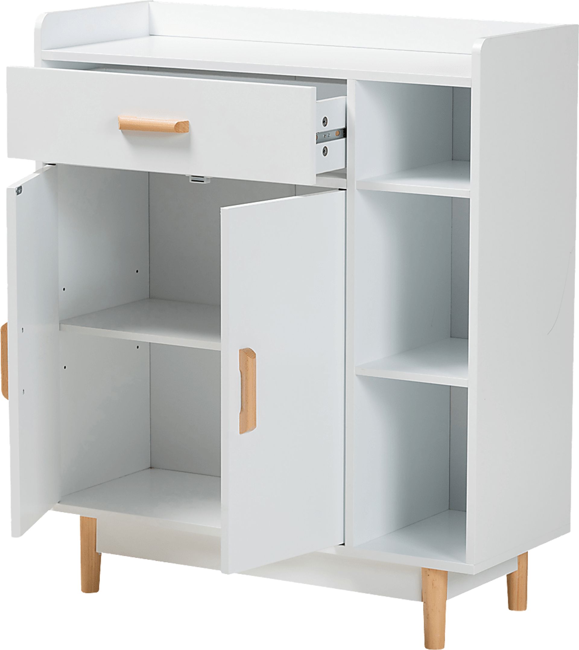 Bucharest White Sideboard - Image 4