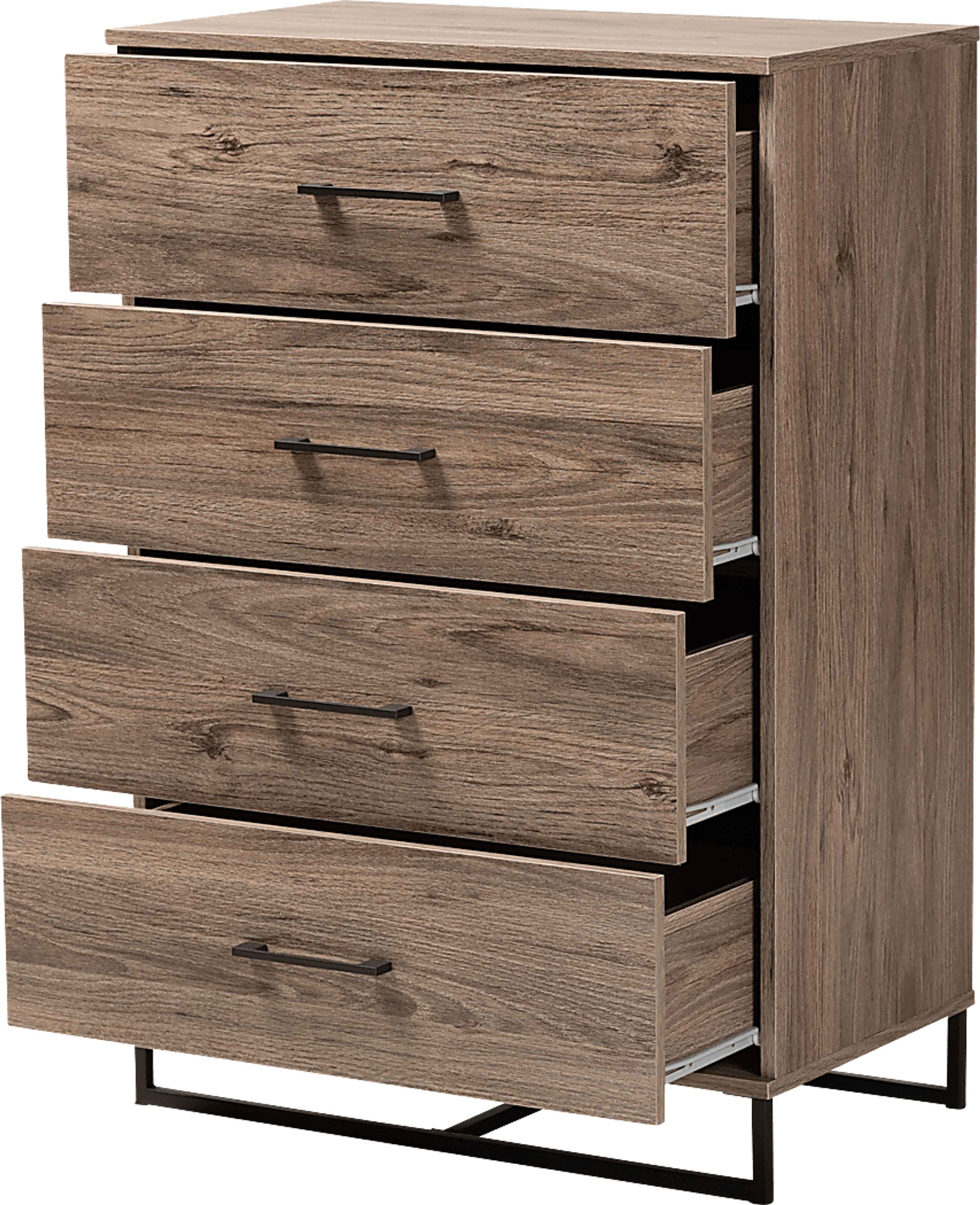 Buchholz Brown Storage Chest - Image 5