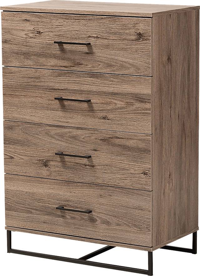 Buchholz Brown Storage Chest - Thumbnail - Image 1