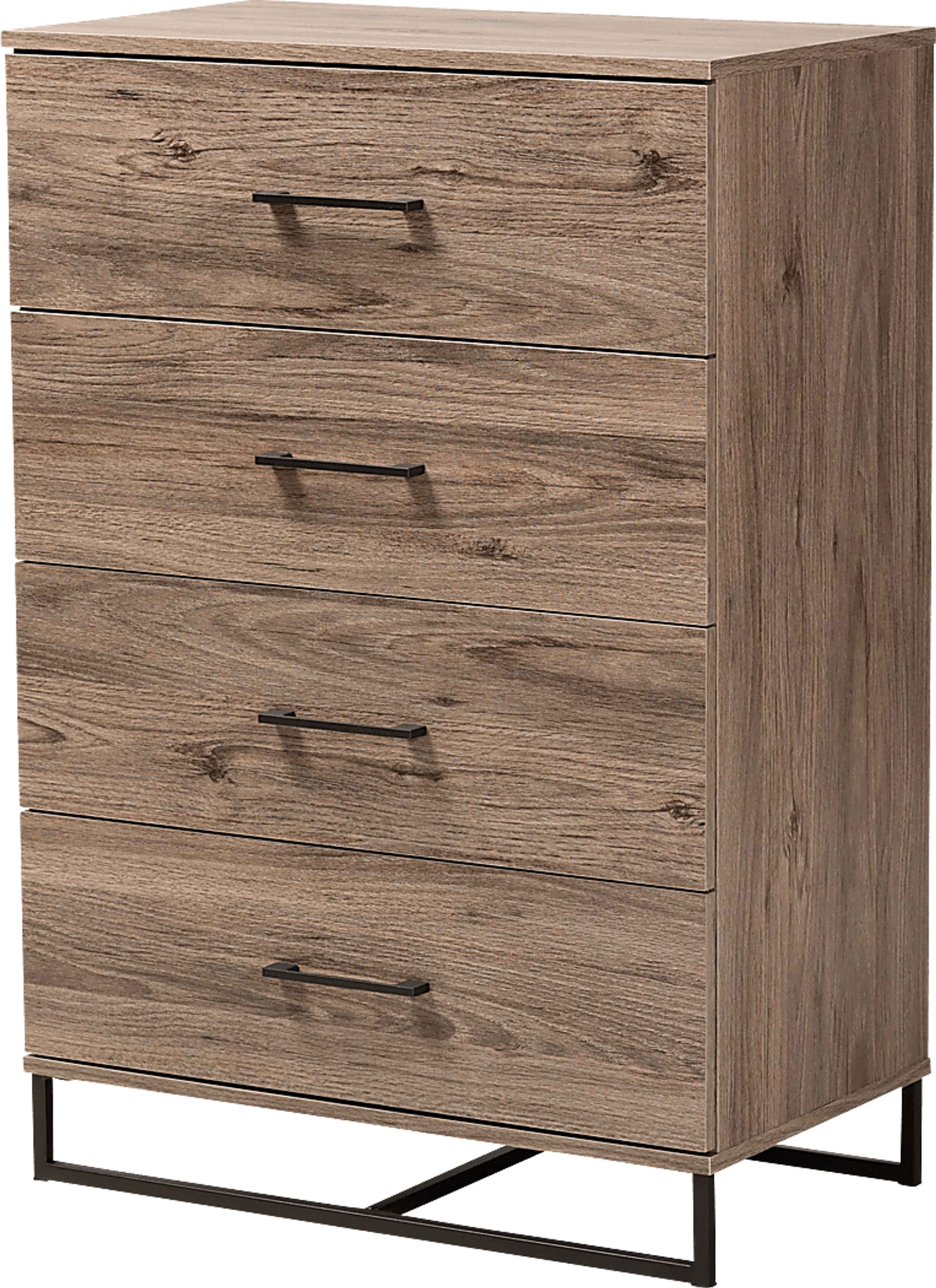 Buchholz Brown Storage Chest - Image 1