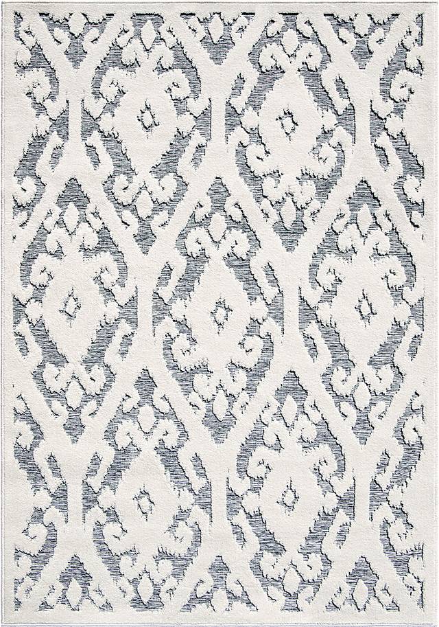Buchmeyer White 5'2 x 7'6 Rug - Thumbnail - Image 1