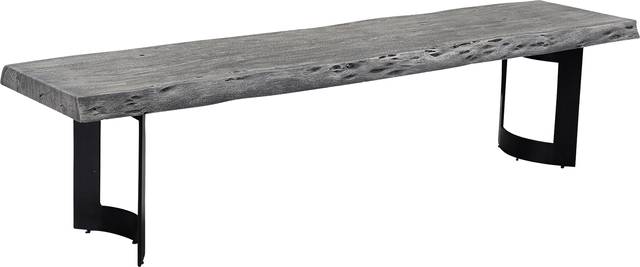 Buckoak Gray Extra Small Bench - Thumbnail - Image 1